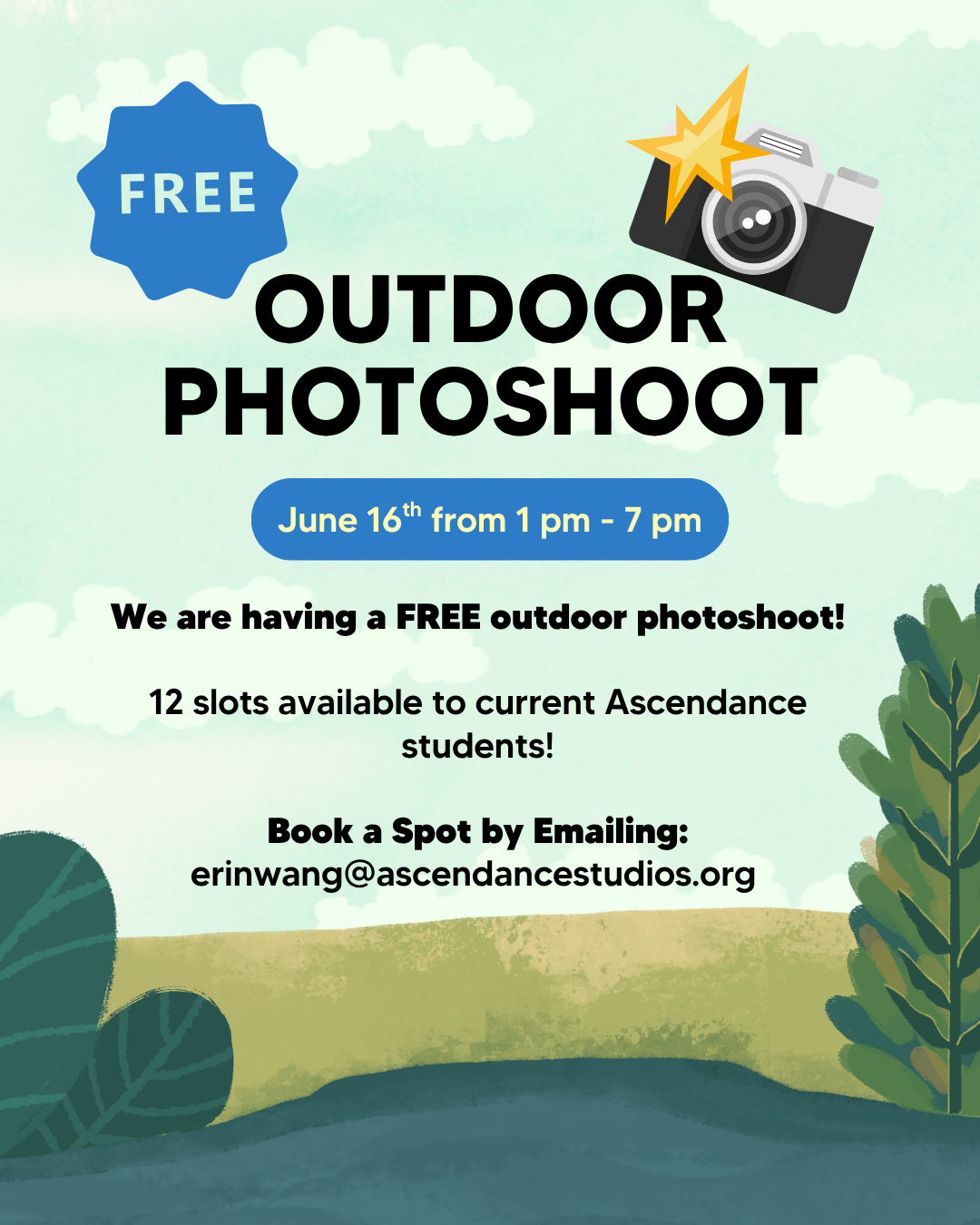 Free Outdoor Photoshoot