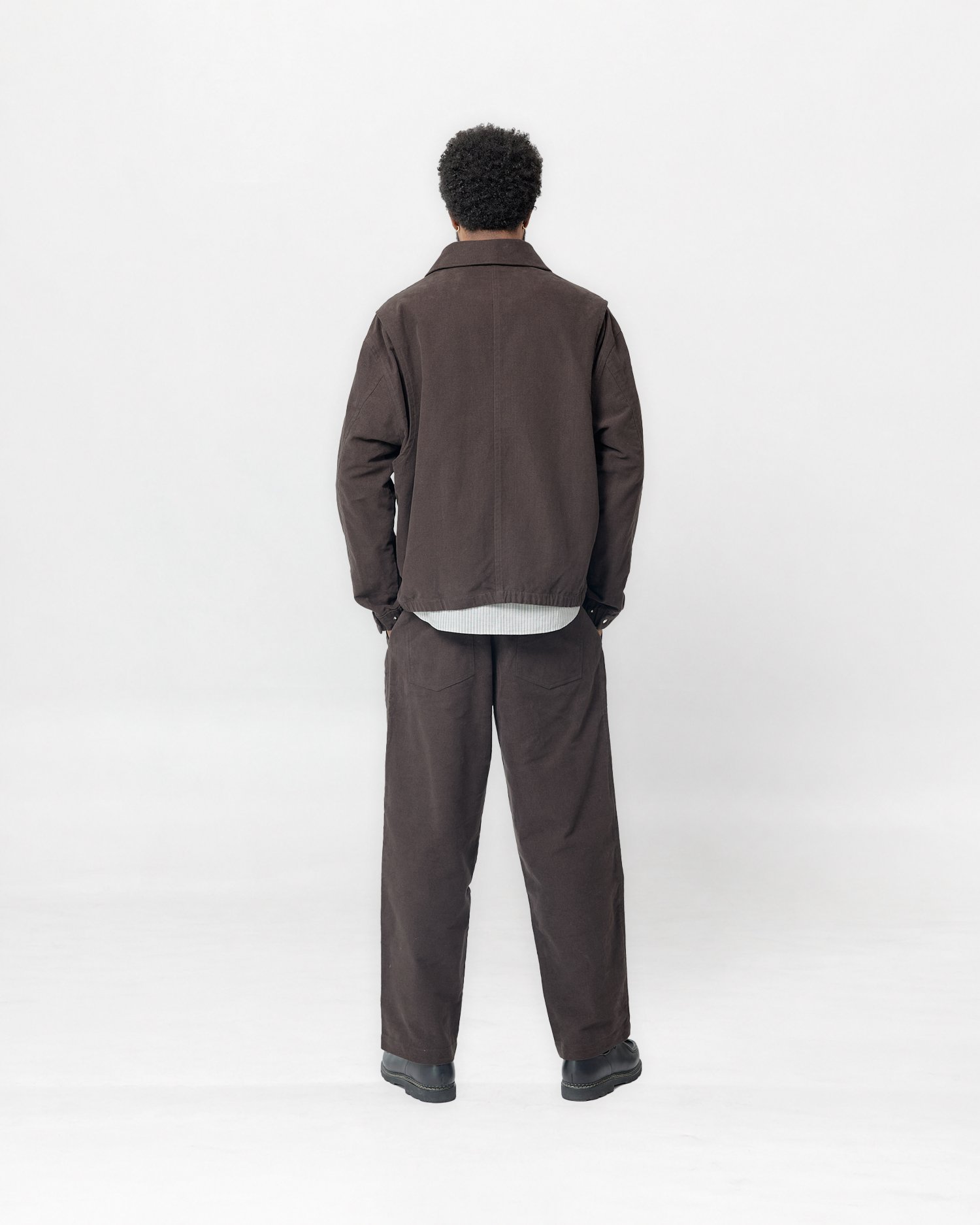 Norte Jacket Dark Brown Back.jpg