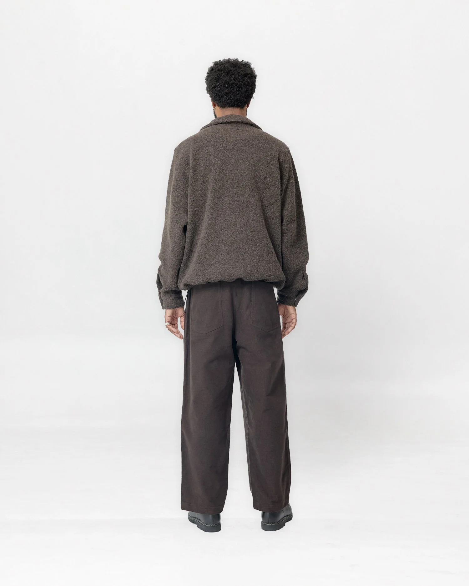 Traveler Half Zip Brown Back.jpg
