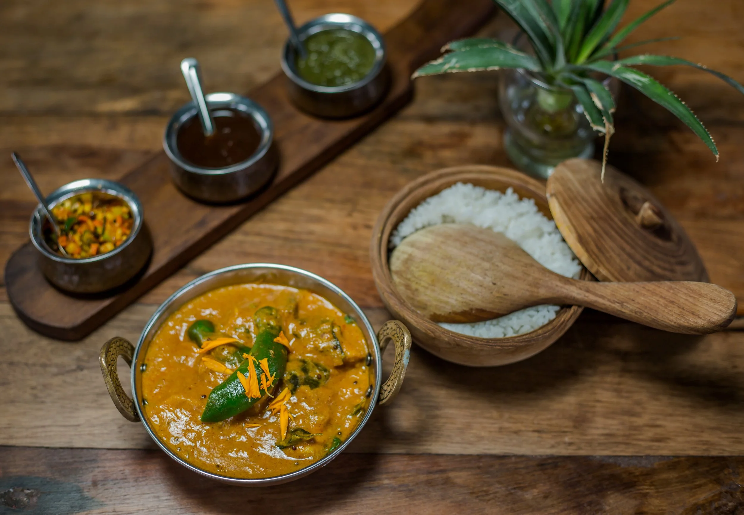 flavour, tangy, Goan Fish Curry at Pesona Lounge Trawangan