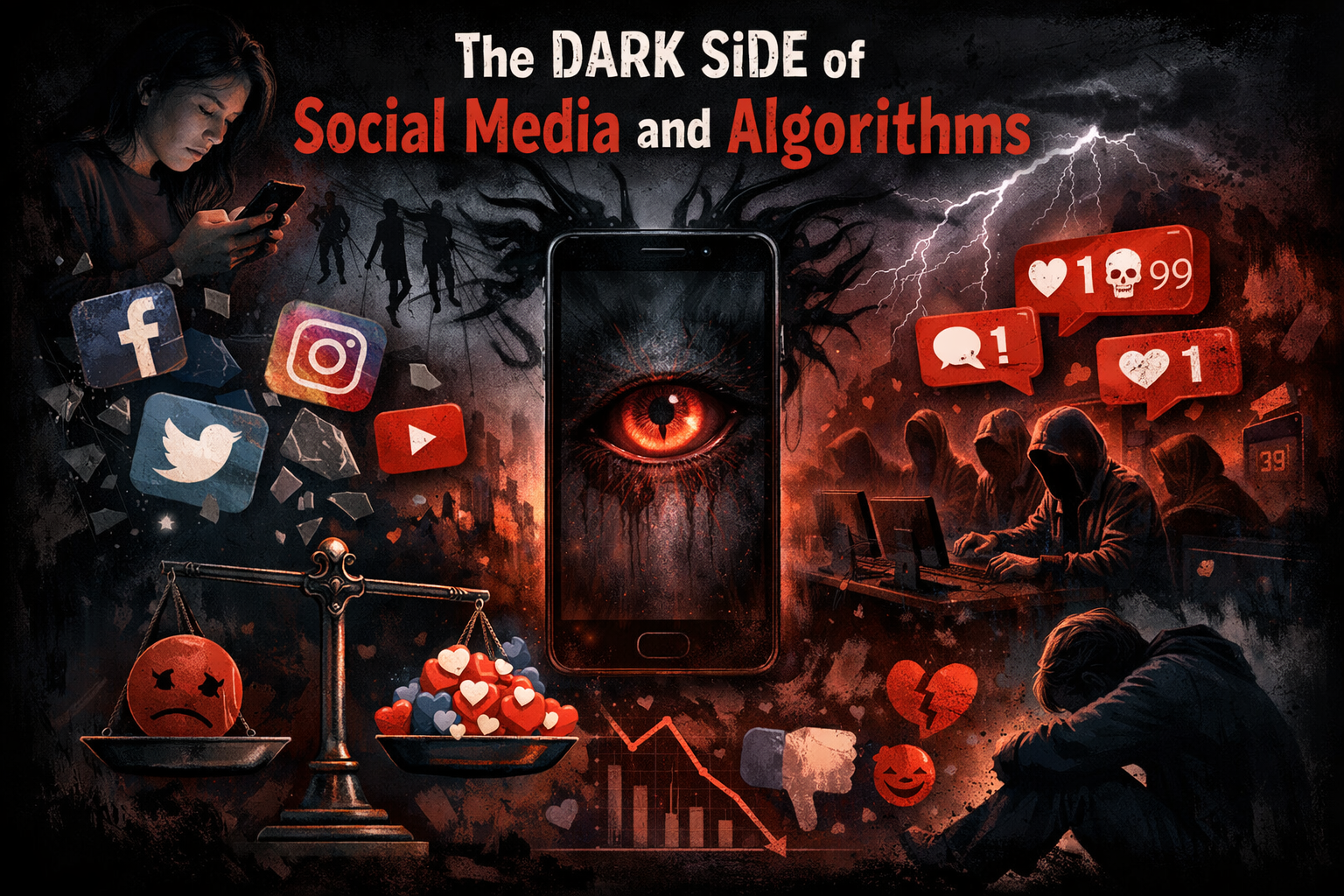 The dark side of Social Media and Algorithms (3-5 min read)