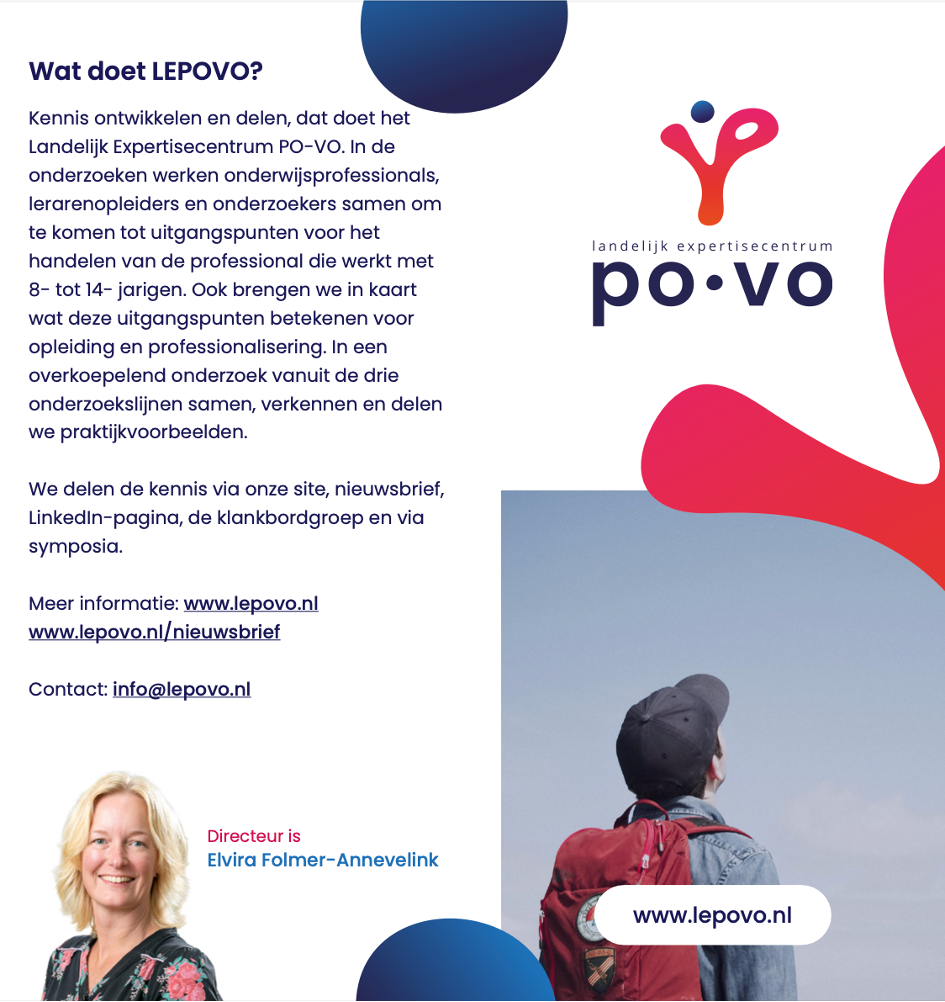 Folder LEPOVO: alle informatie in een keer in handen