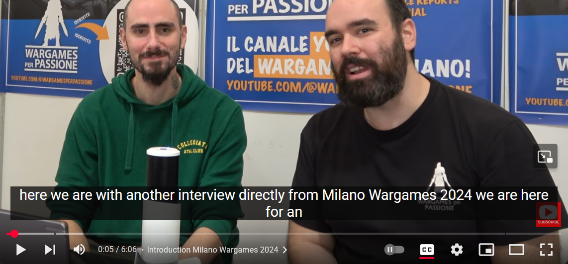 A chat with “Wargames per passione”