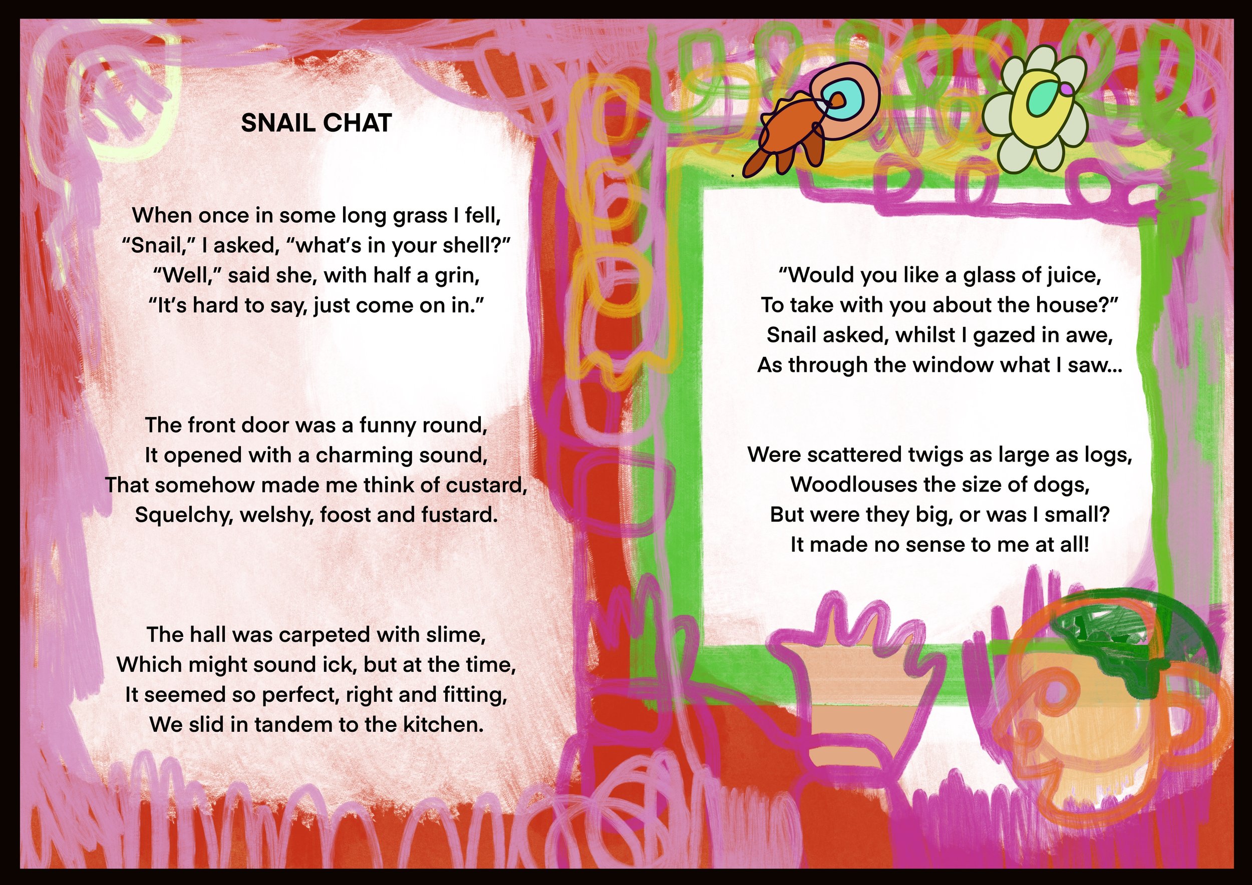 Snail Chat (Print)