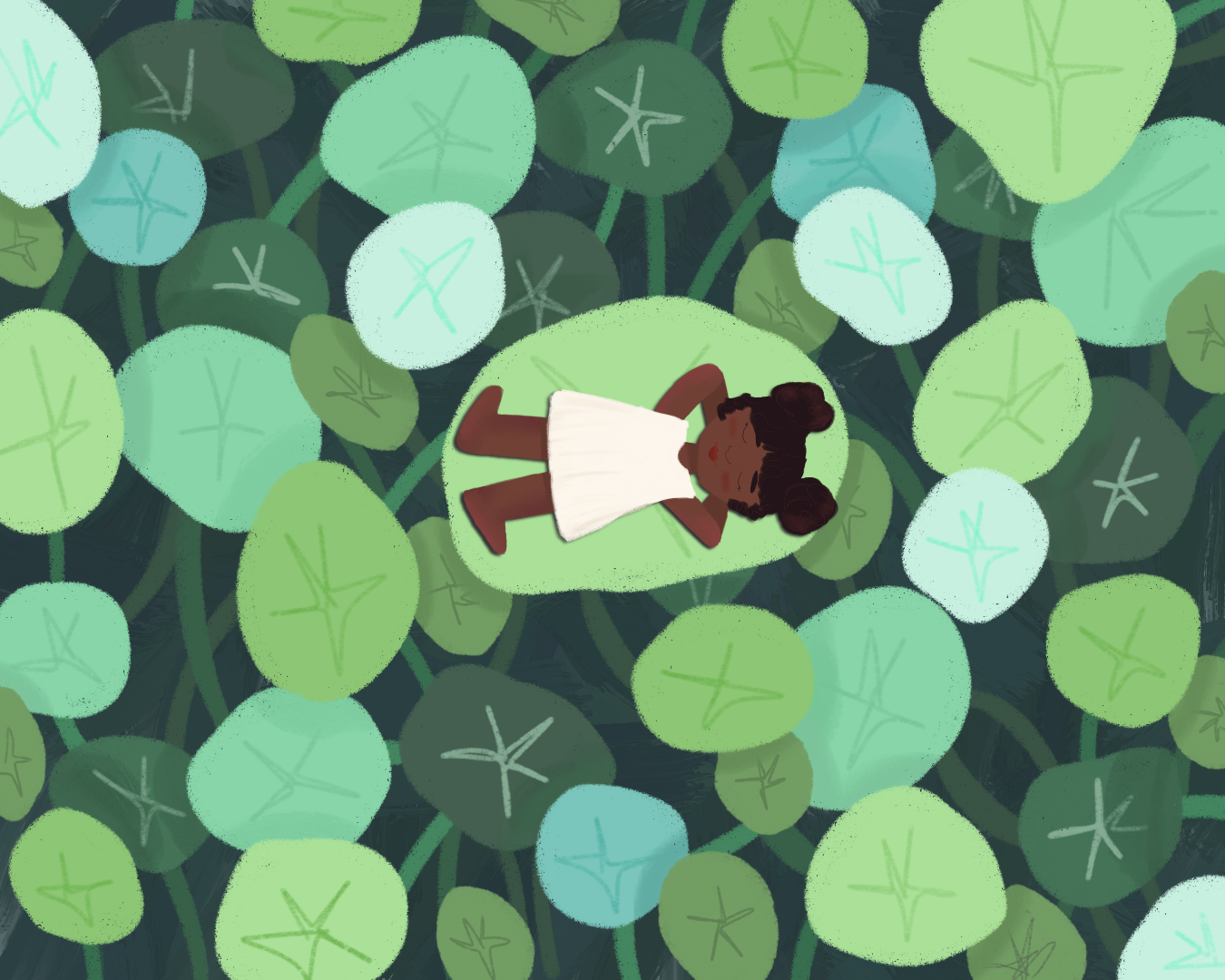 Asleep amongst the lillies.png
