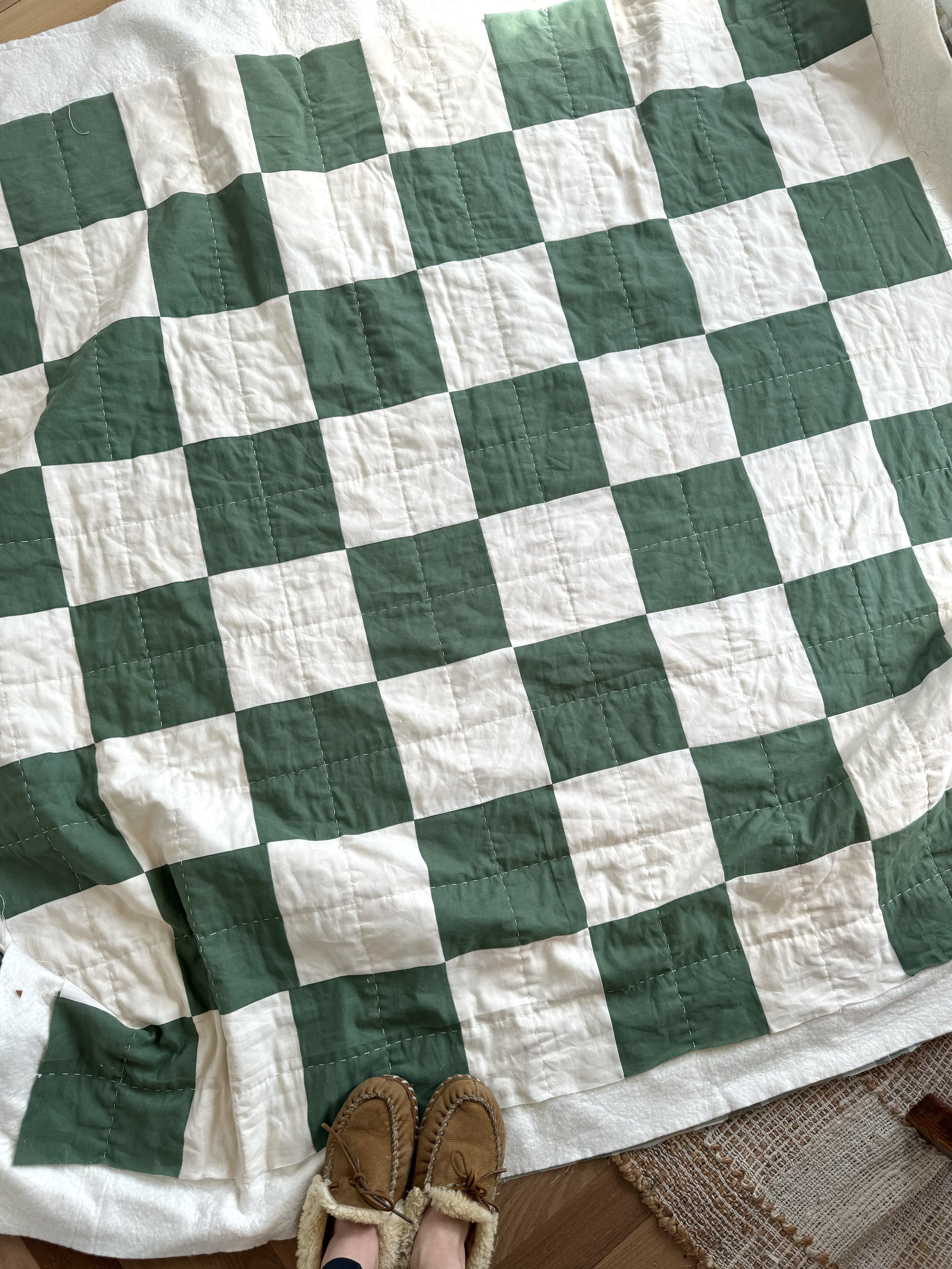 How to make: A Checkered Squares Quilt — Joz Makes Quilts