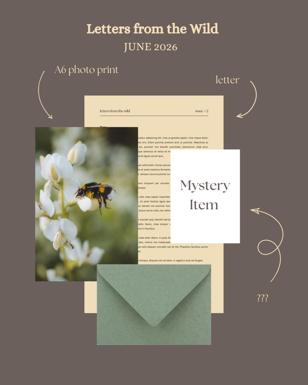 Letters of the Wild – Monthly
