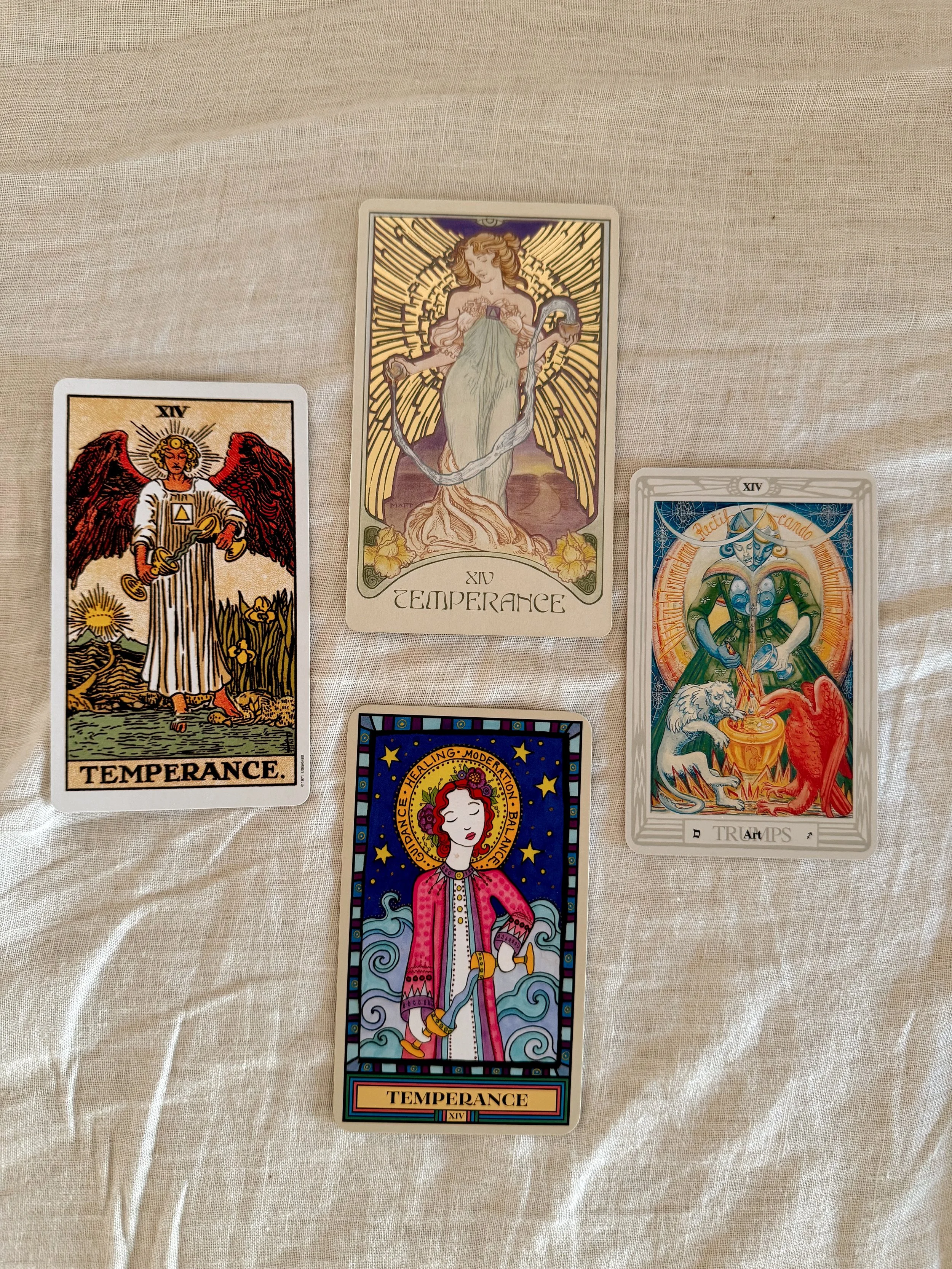 Temperance Tarot Card Meaning &amp; Symbolism
