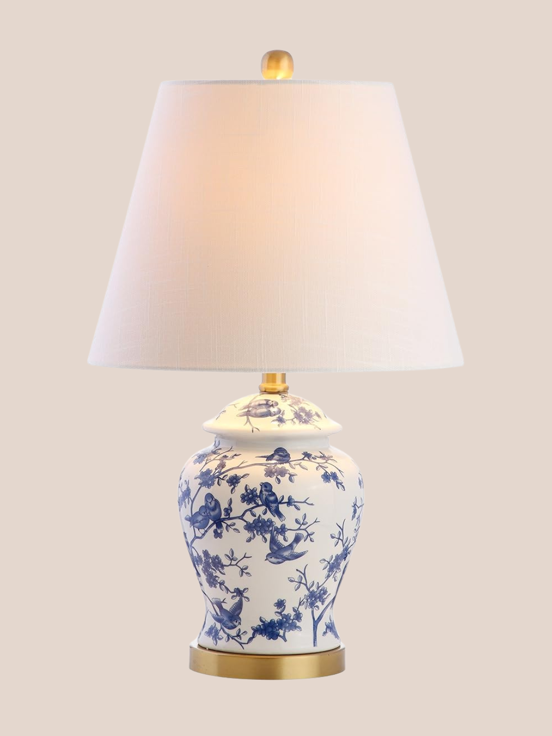 Floral Country Table Lamp