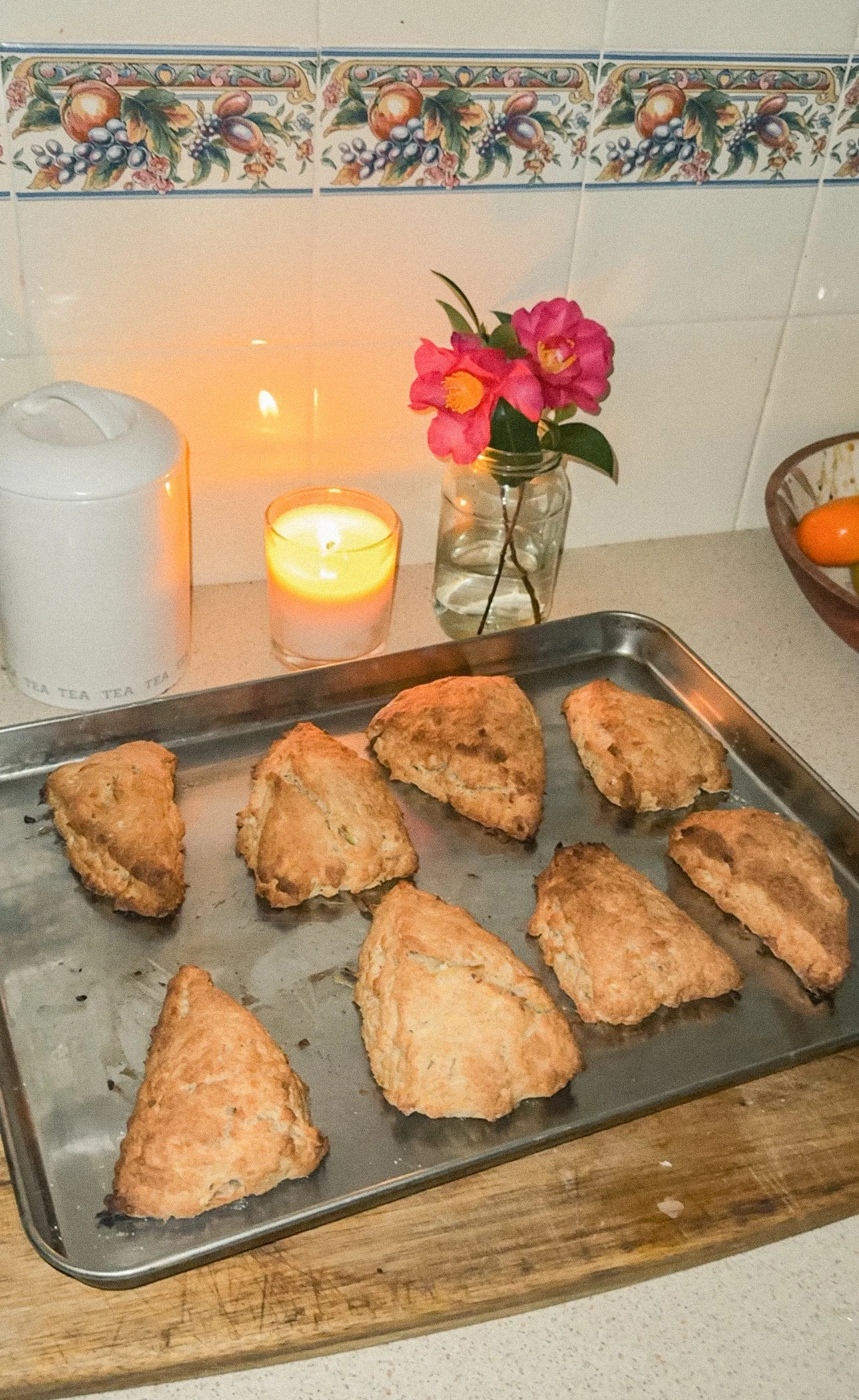 Blueberry Lemon Scones (Spring Recipe Idea)