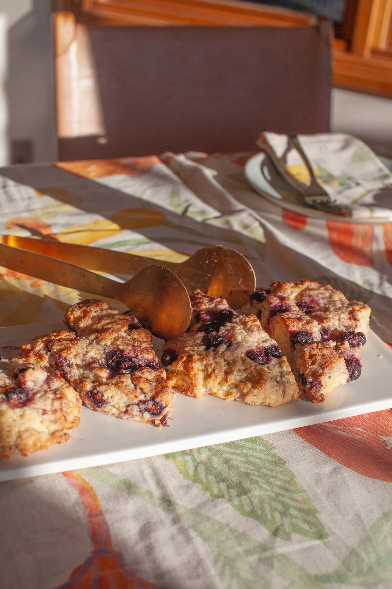 Blueberry Lemon Scones (Spring Recipe Idea)