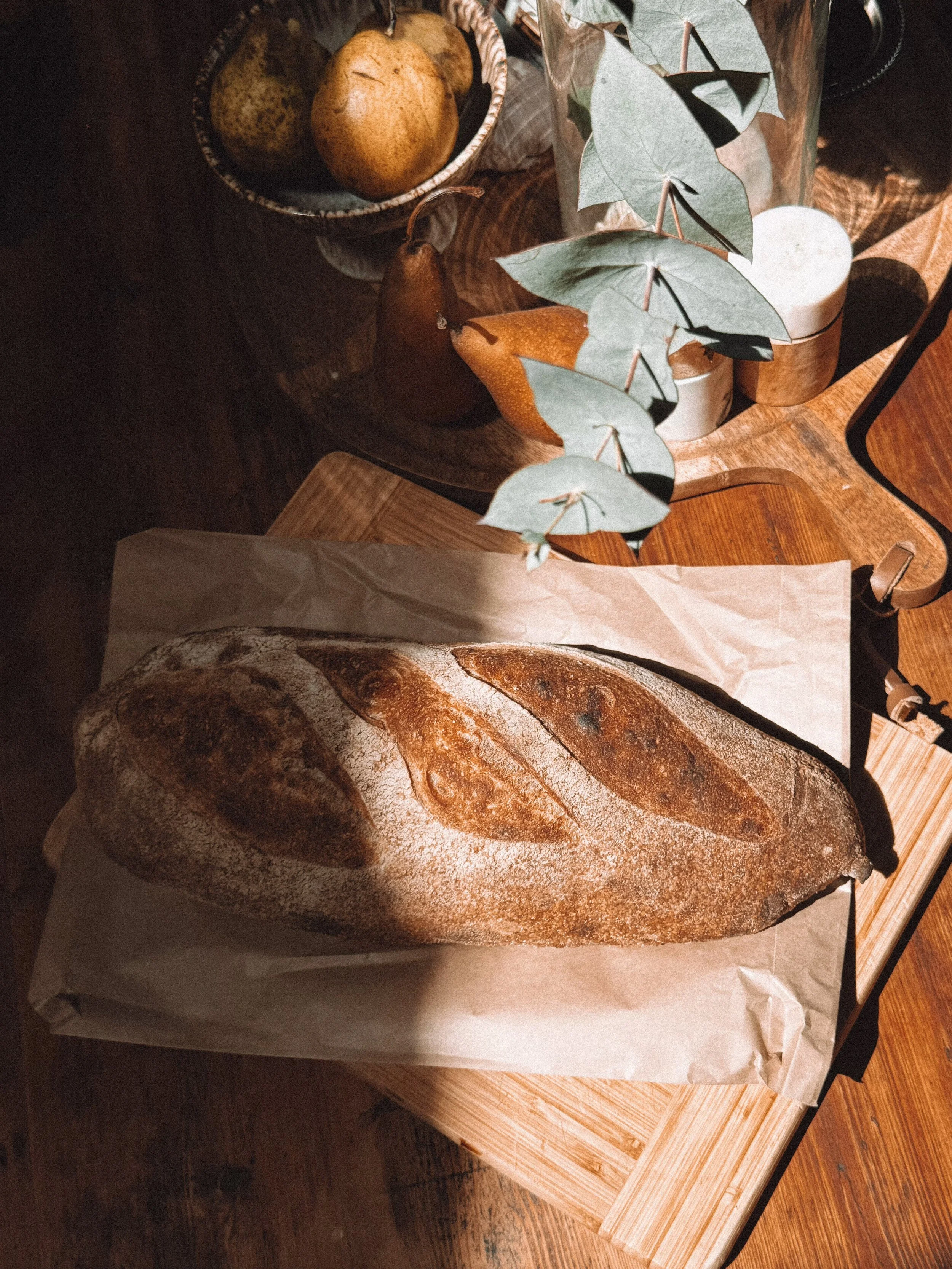 Autumn Equinox Fresh Bread