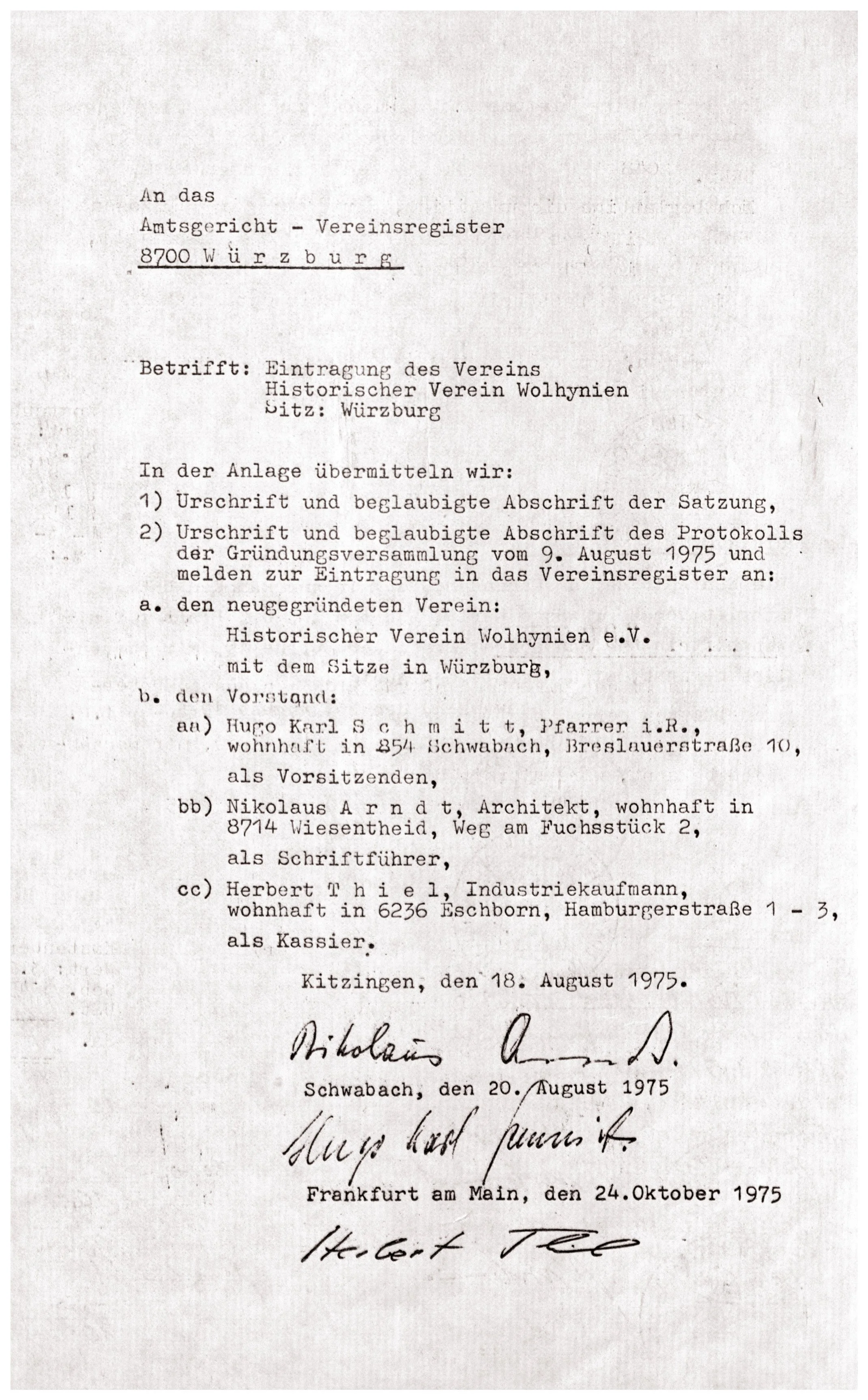 Öffentliche Vereine der Wolhyniendeutschen in Deutschland — Deutsche in