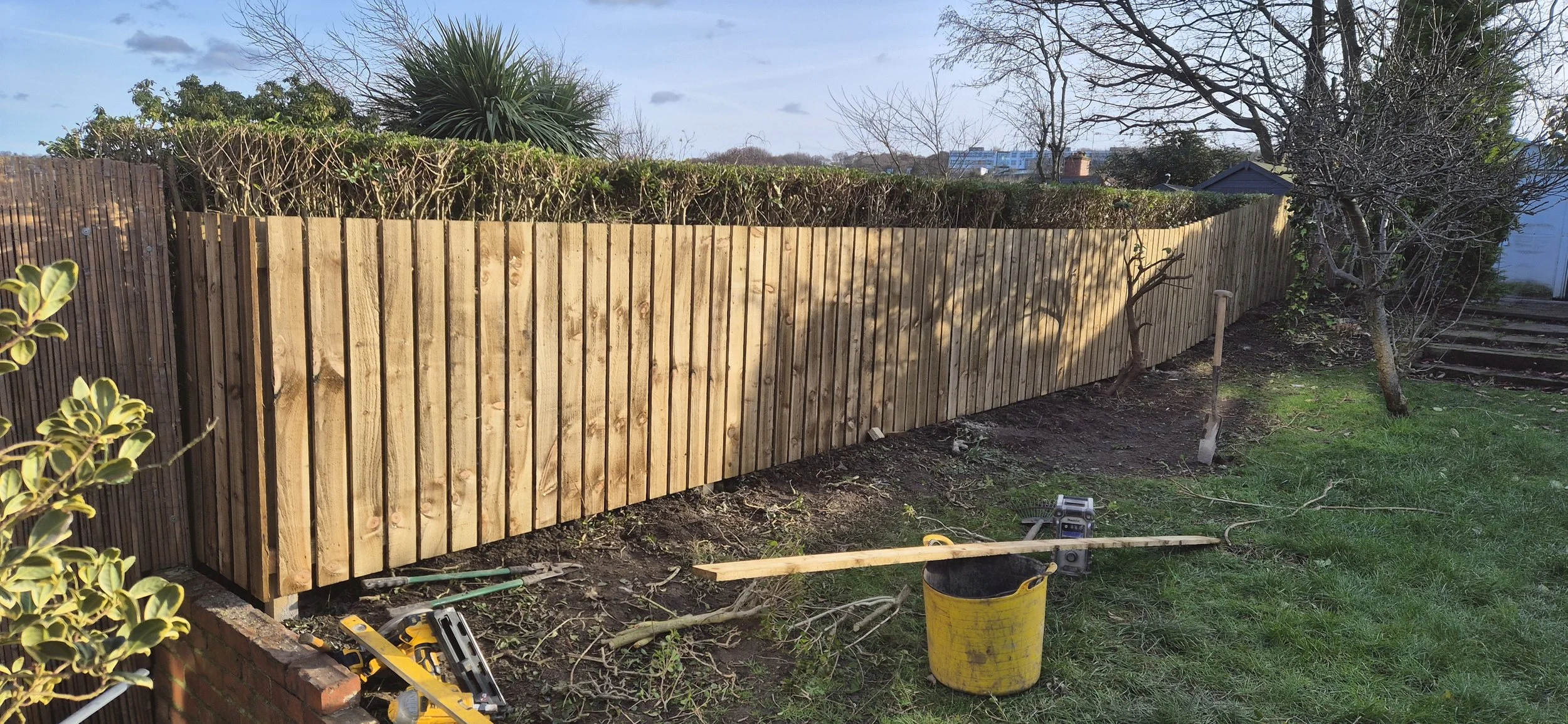 4ft pailing fence built on site Norton lees, Sheffield