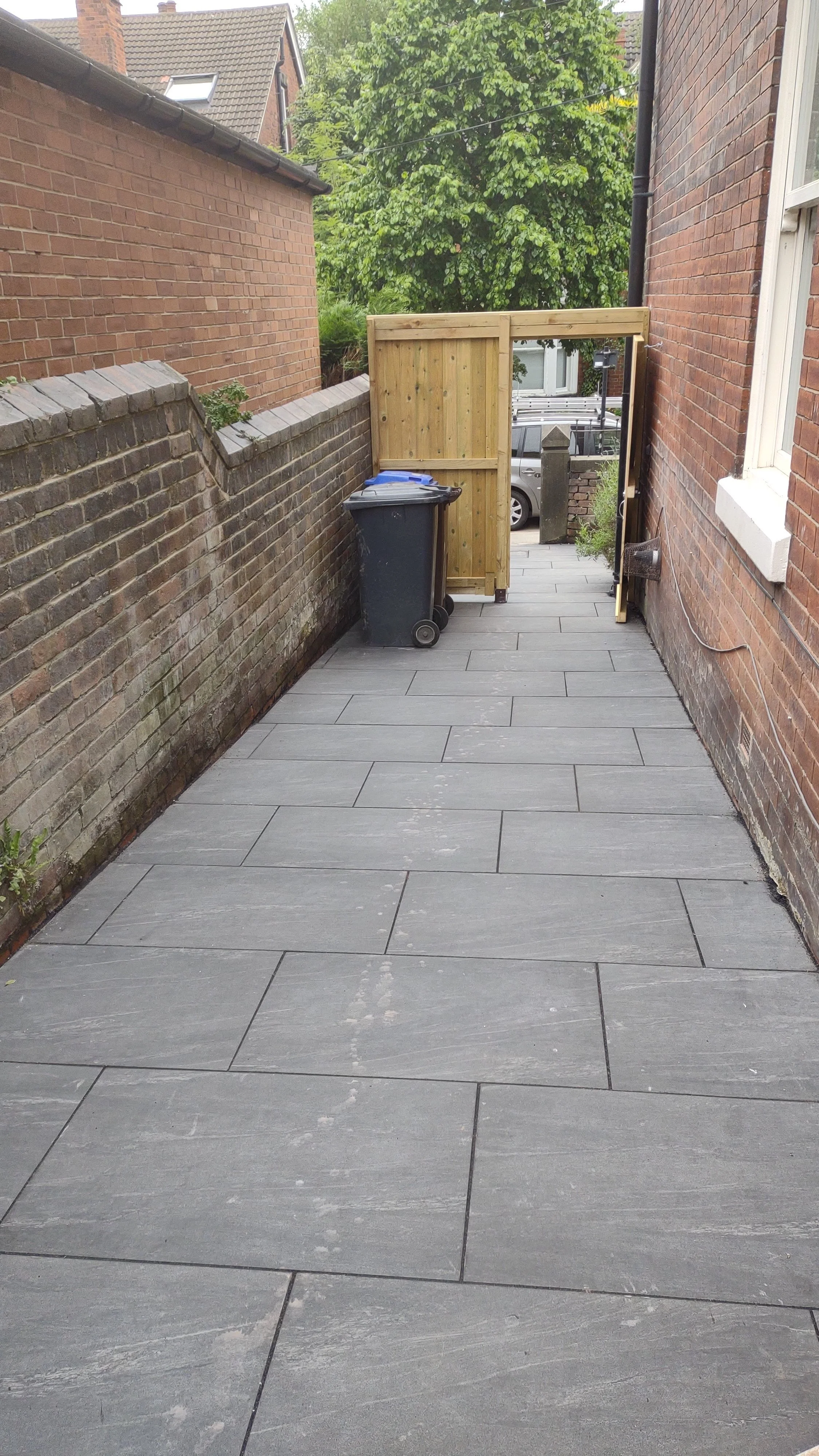 County Anthracite porcelain paving  Netheredge Sheffield