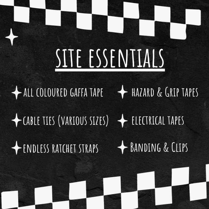 Event Site Essential Consumables