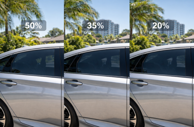 Choosing the Right Window Tint Shade for Your Car