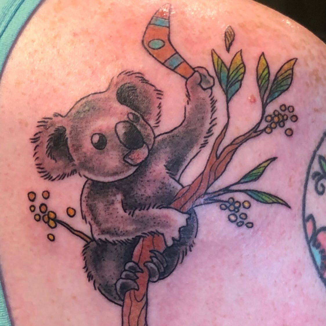 Lil&rsquo; Koala 

@letsbuzztattoo #tattoo #tattoos #koala