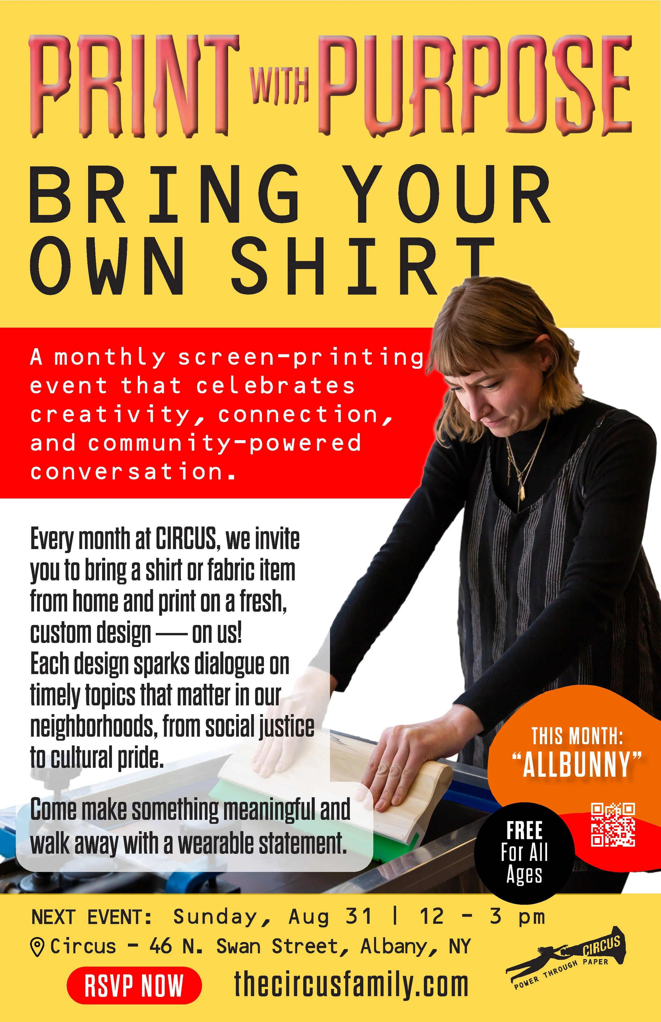 Bring Your Own Shirt (August)