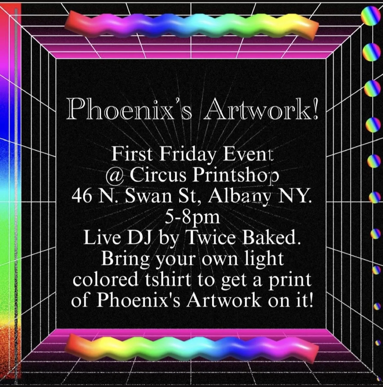 First Friday w/ Phoenix and Twice Baked