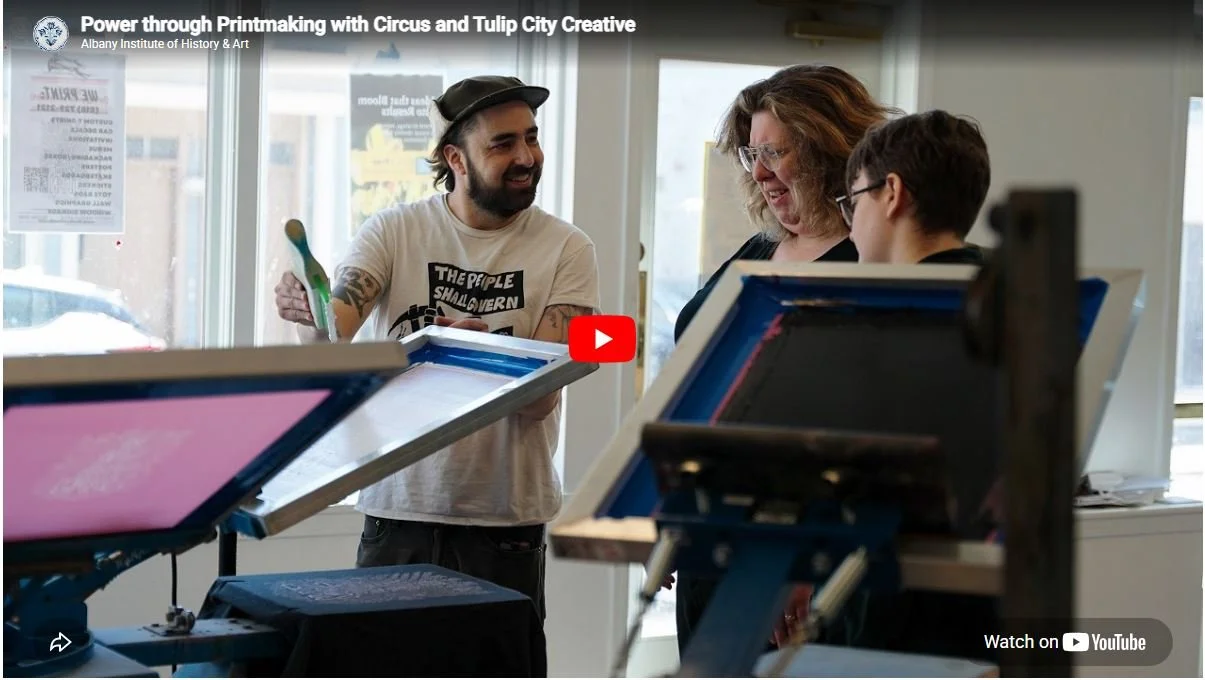 Power through Printmaking with Circus and Tulip City Creative 