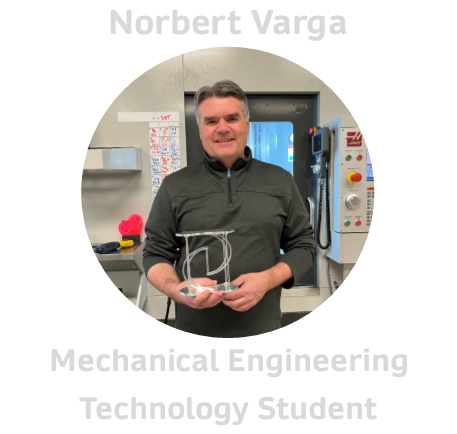 Norbert Varga - Mechanical Engineering Technology Student