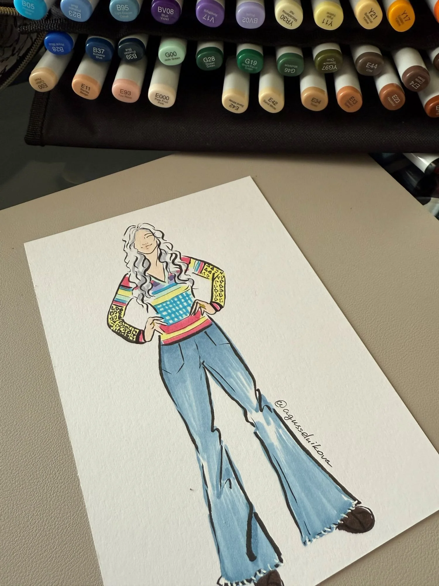Live illustration in Rochester, NY