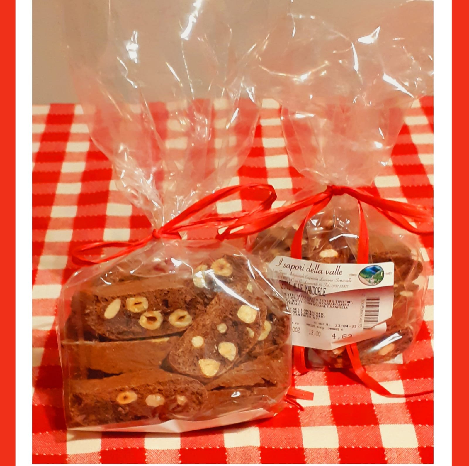Tozzetti al cacao e nocciole
