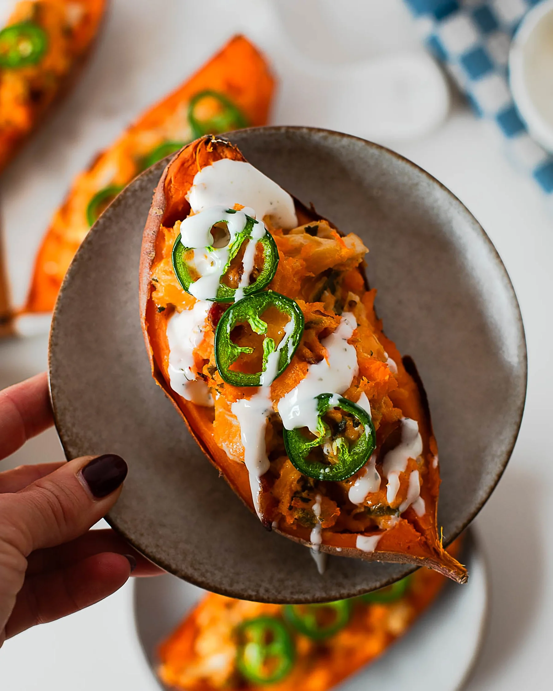 Photo of Chicken Jalapeño Popper Twice-Baked Potatoes
