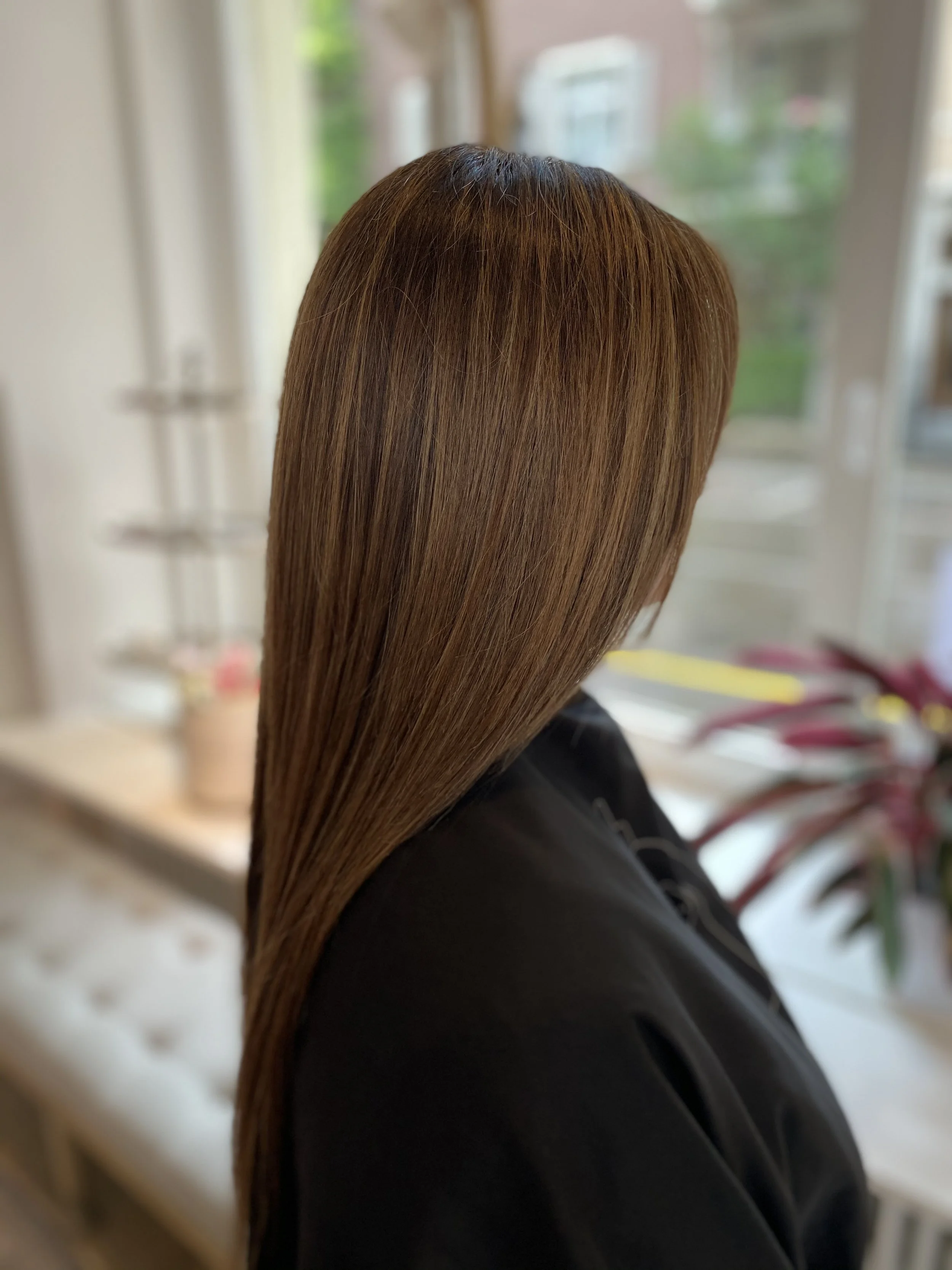 Foto of a professional ladies' haircut