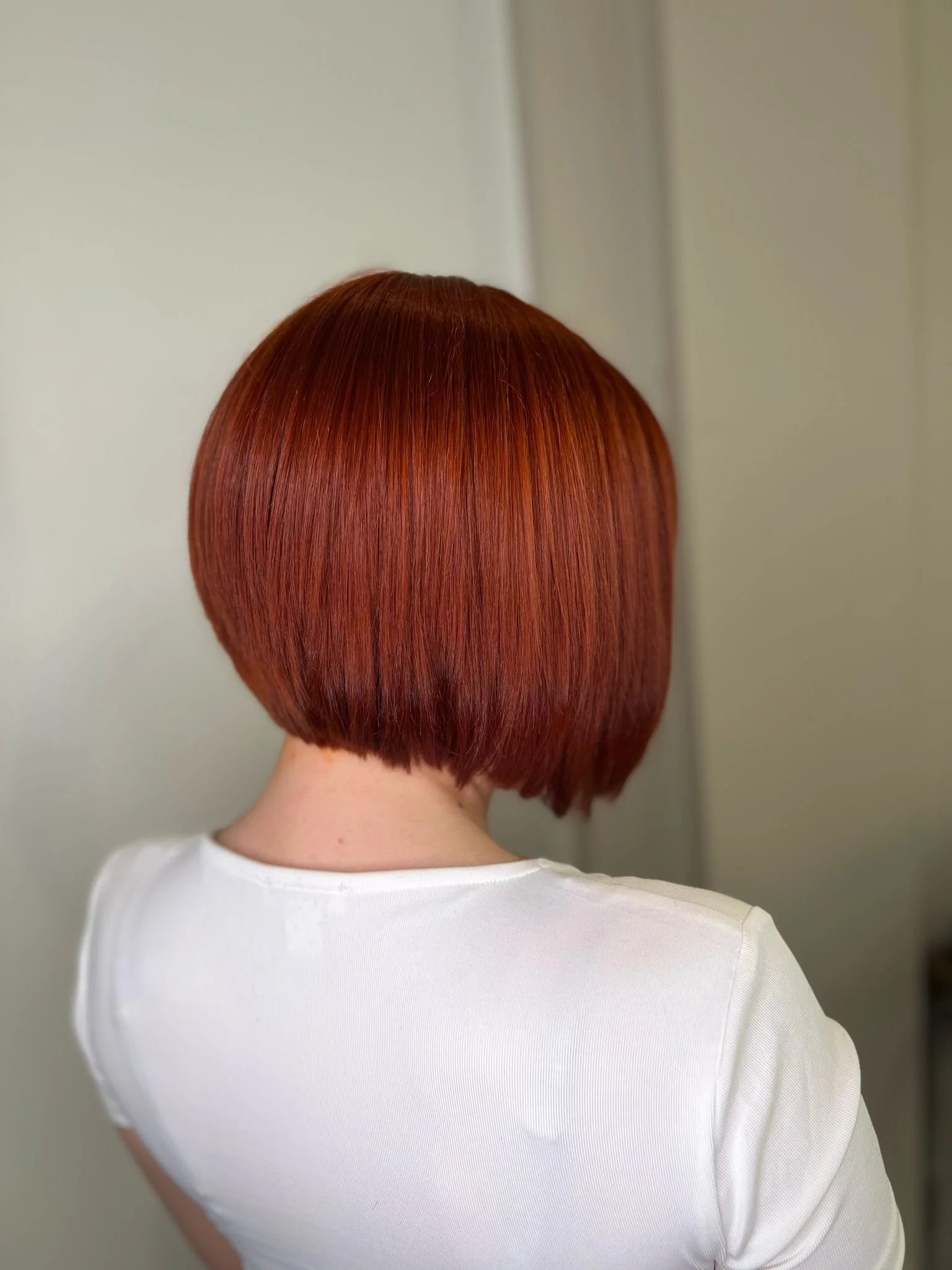 Foto of a professional ladies' haircut