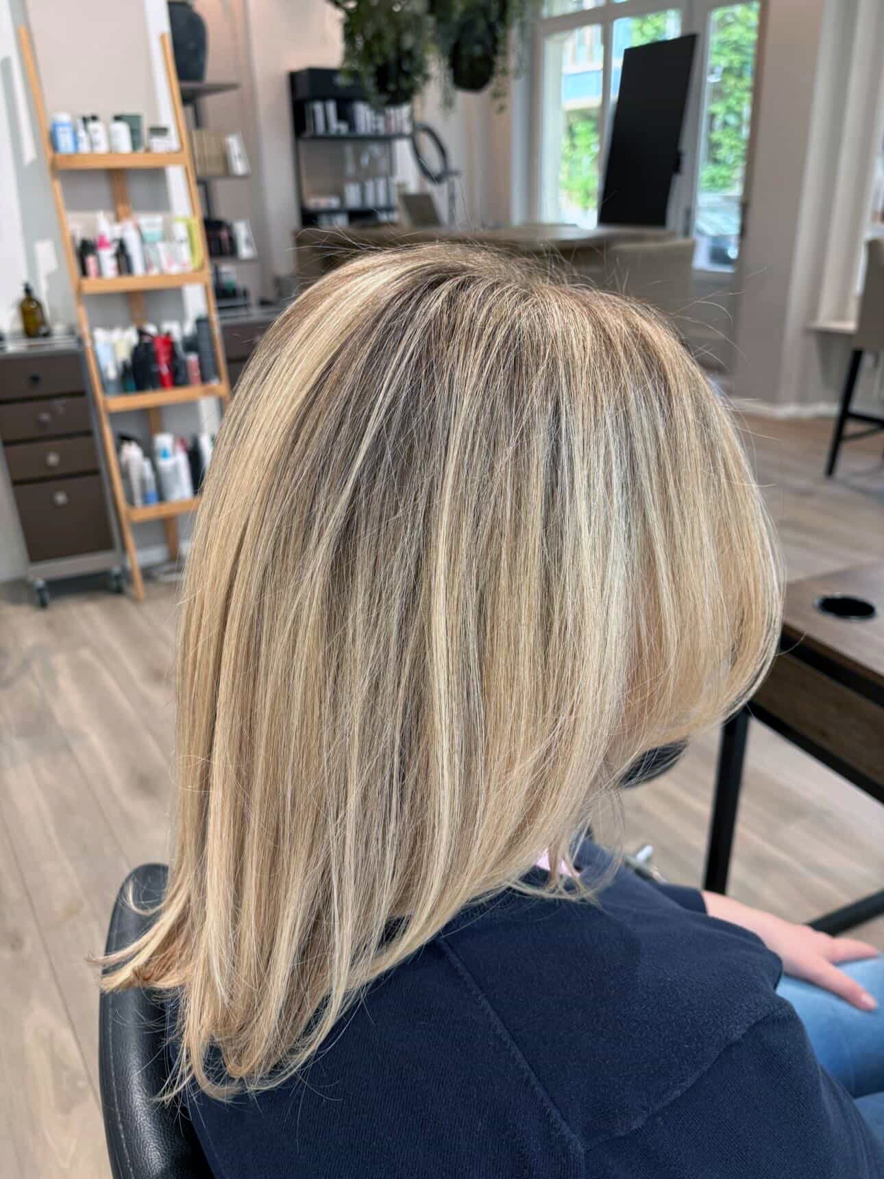 Foto eines professionellen Grey Blending / French Blending