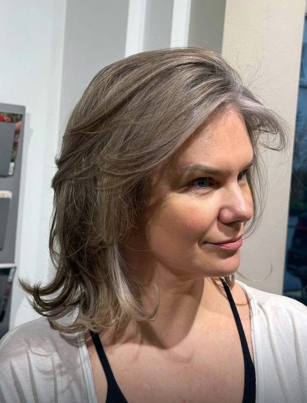 Foto eines professionellen Grey Blending / French Blending