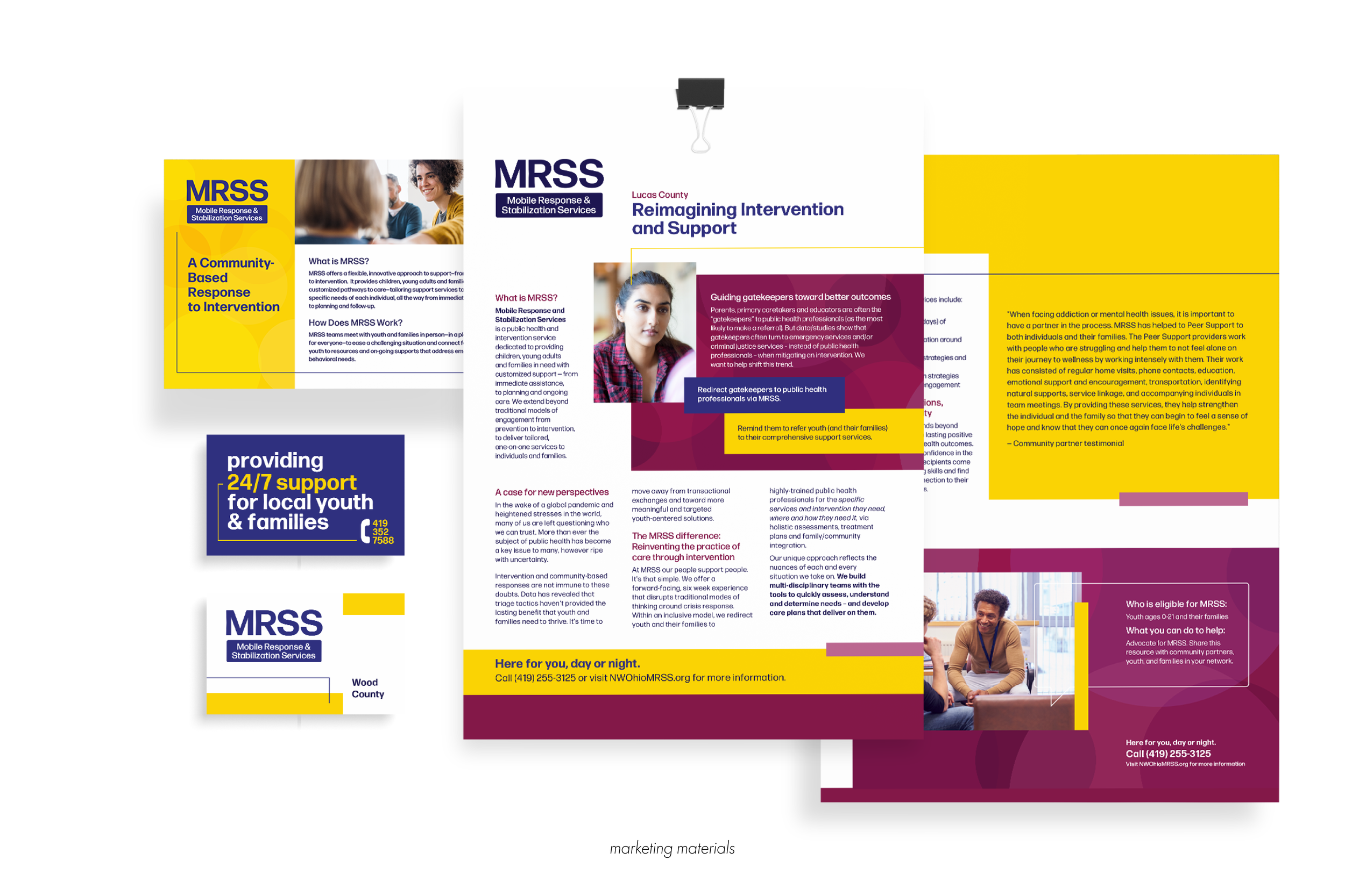 Marketing materials