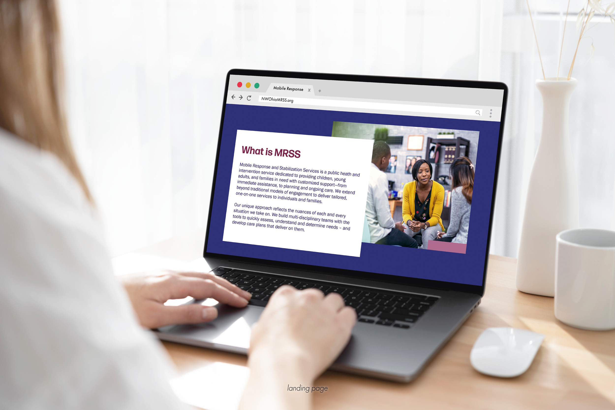 Landing page