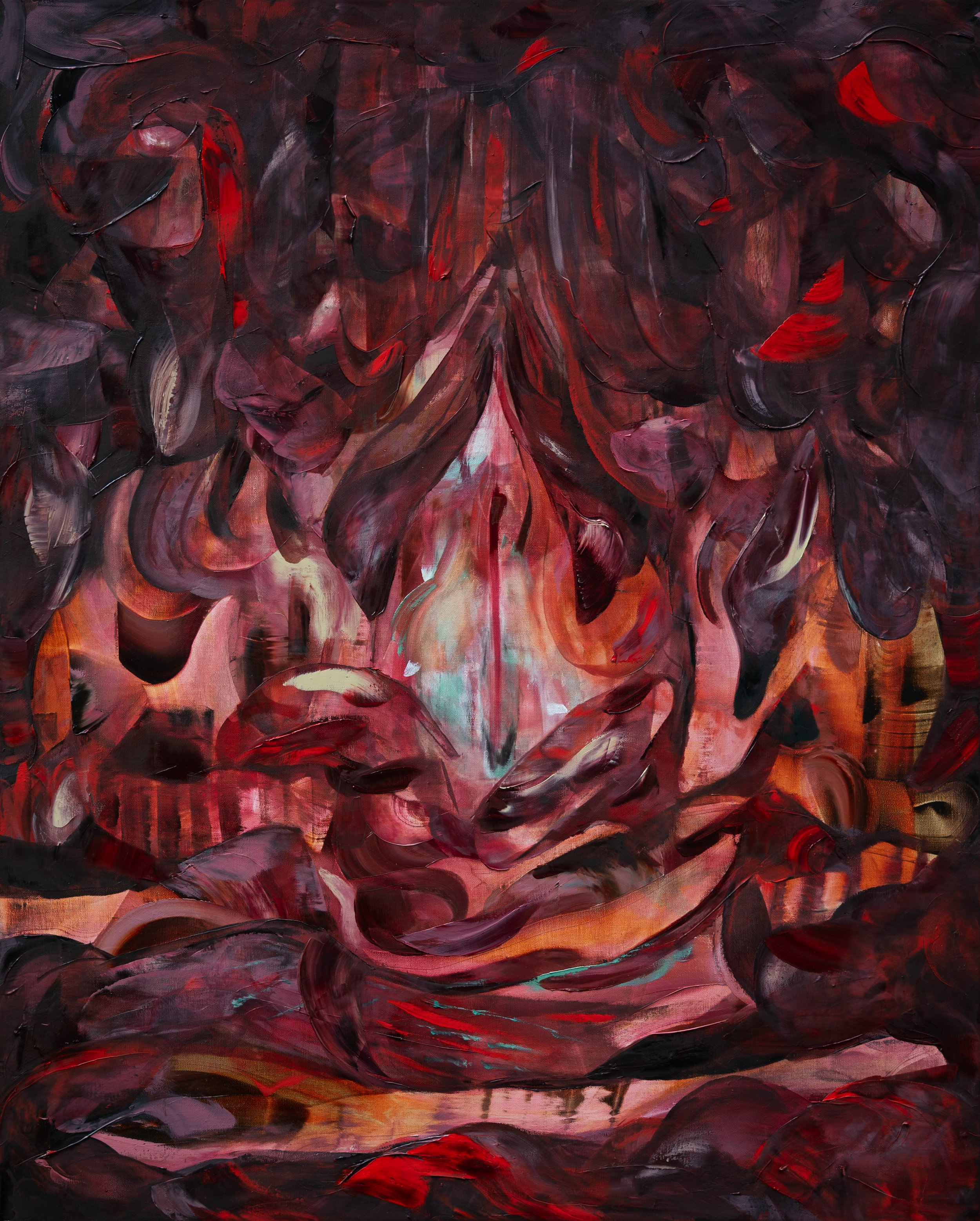 MichelleSilver_HerMajesty_2026_Oilonlinen_30x24inches.jpg