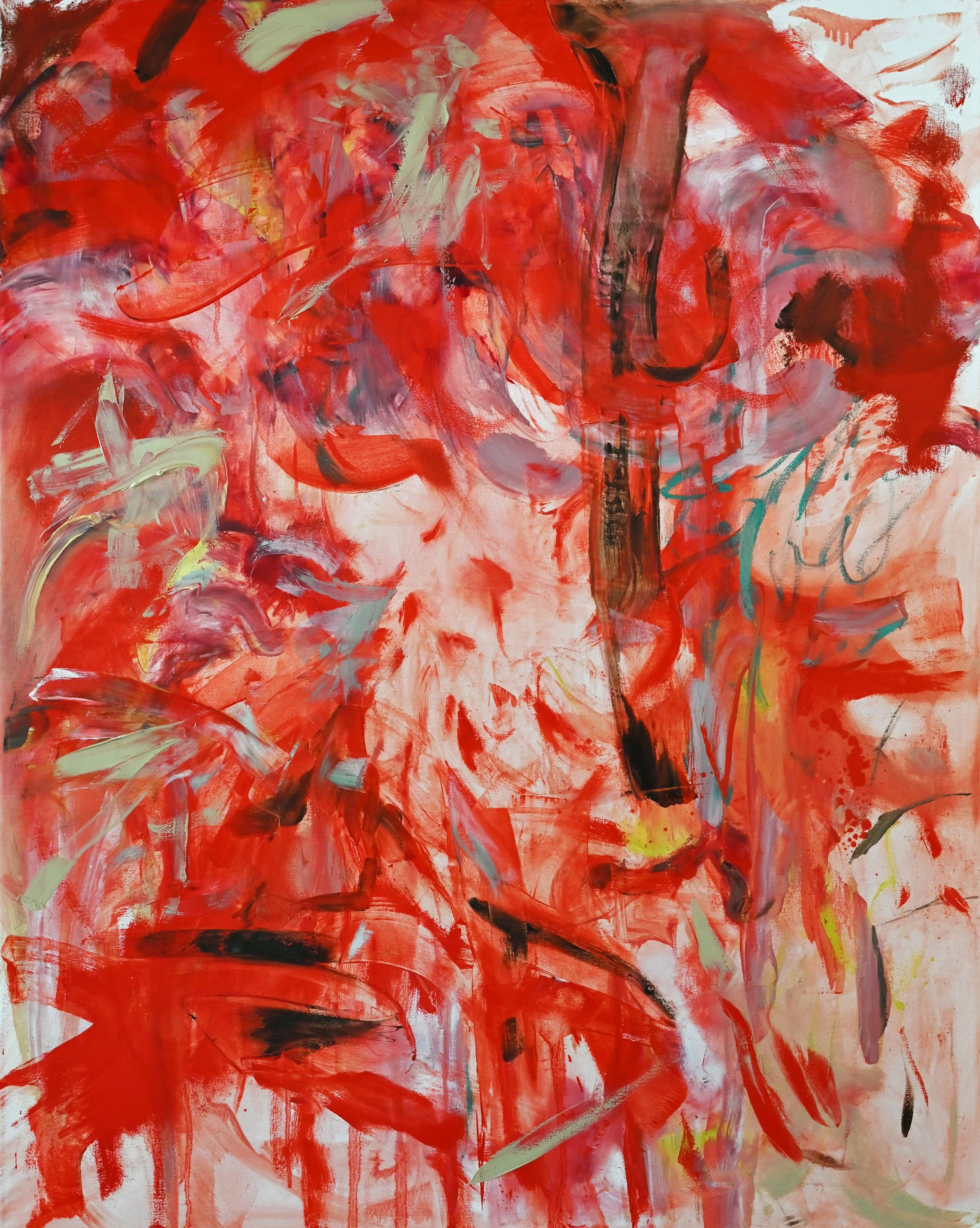 The Separation, 2025. Oil on canvas. 30 x 25 inches.