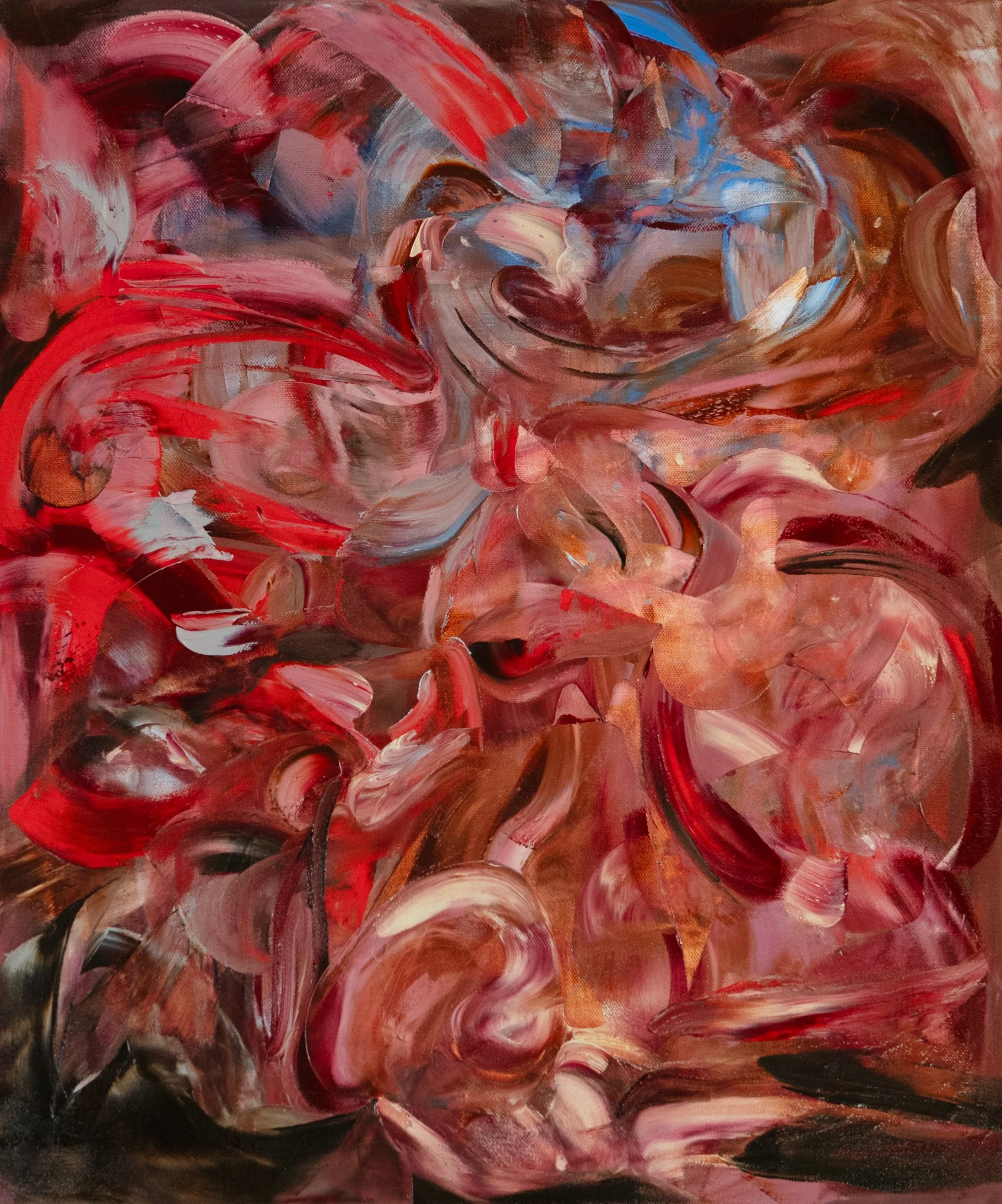 MichelleSilver_mother,spider_2026_oiloncanvas_24x20inches.jpg