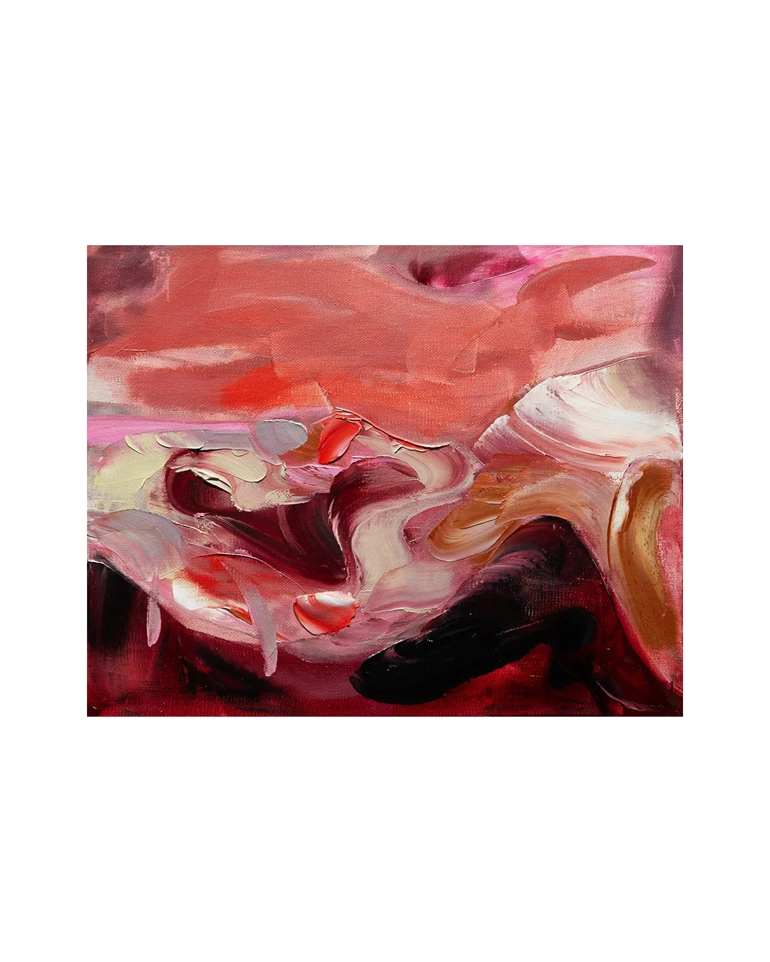 Only in Dreams II, 2025. Oil on linen. 8 x 10 inches.