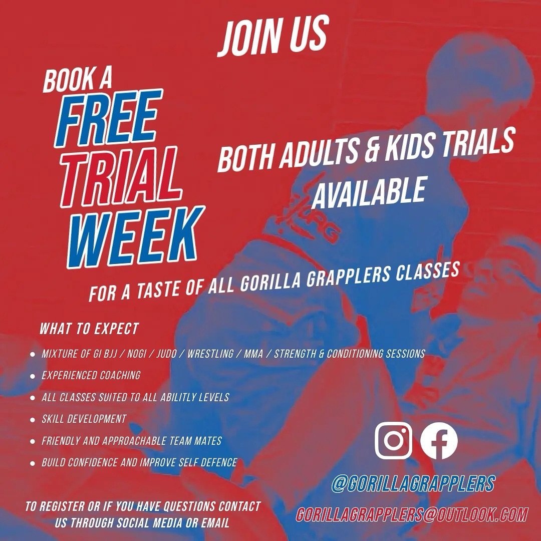 Gorilla Grapplers

Founded in 2021 by Head Coach Adam Gunning, have quickly established themselves as a reputable team on the South Coast focusing on BJJ and NoGi Grappling.

The Gorillas have created an environment committed to progression, every co