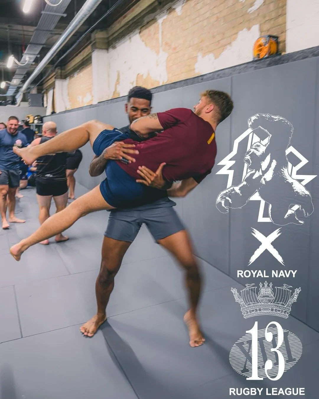 This week Gorilla Grapplers had the privilege of running two workshops with the Royal Navy Rugby League team 🦍🥋⚓🏉

From the mats to the pitch, these athletes brought unbelievable energy and camaraderie &ndash; the kind of brotherhood that makes th