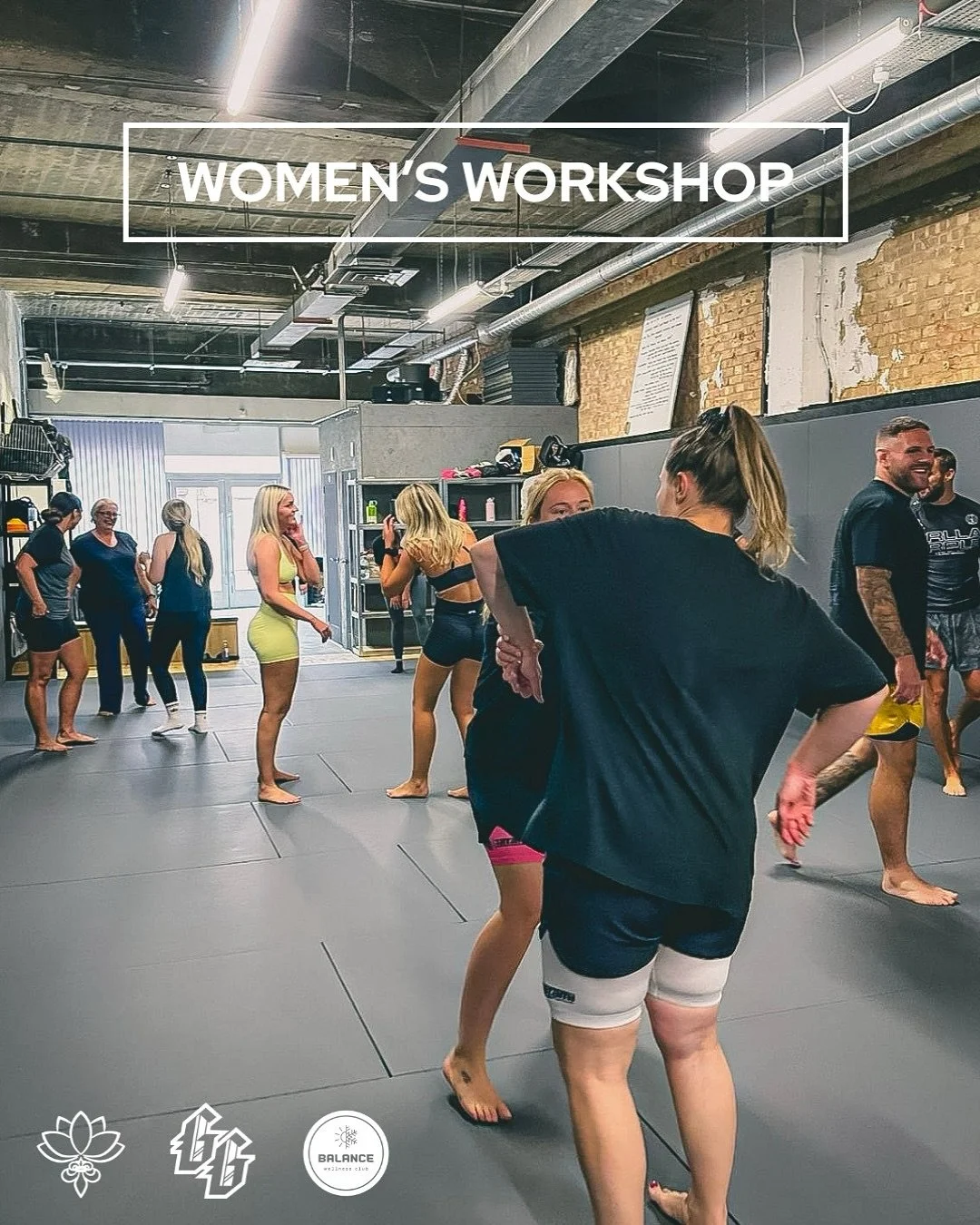 🌸 STRONG. CENTERED. UNSTOPPABLE. 🌸⁣
⁣
Last weekend, we hosted an incredible Women&rsquo;s Workshop at Gorilla Grapplers - and it was everything we hoped for (and more)! 💥⁣
⁣
We kicked things off with a grounding yoga and meditation session, helpin
