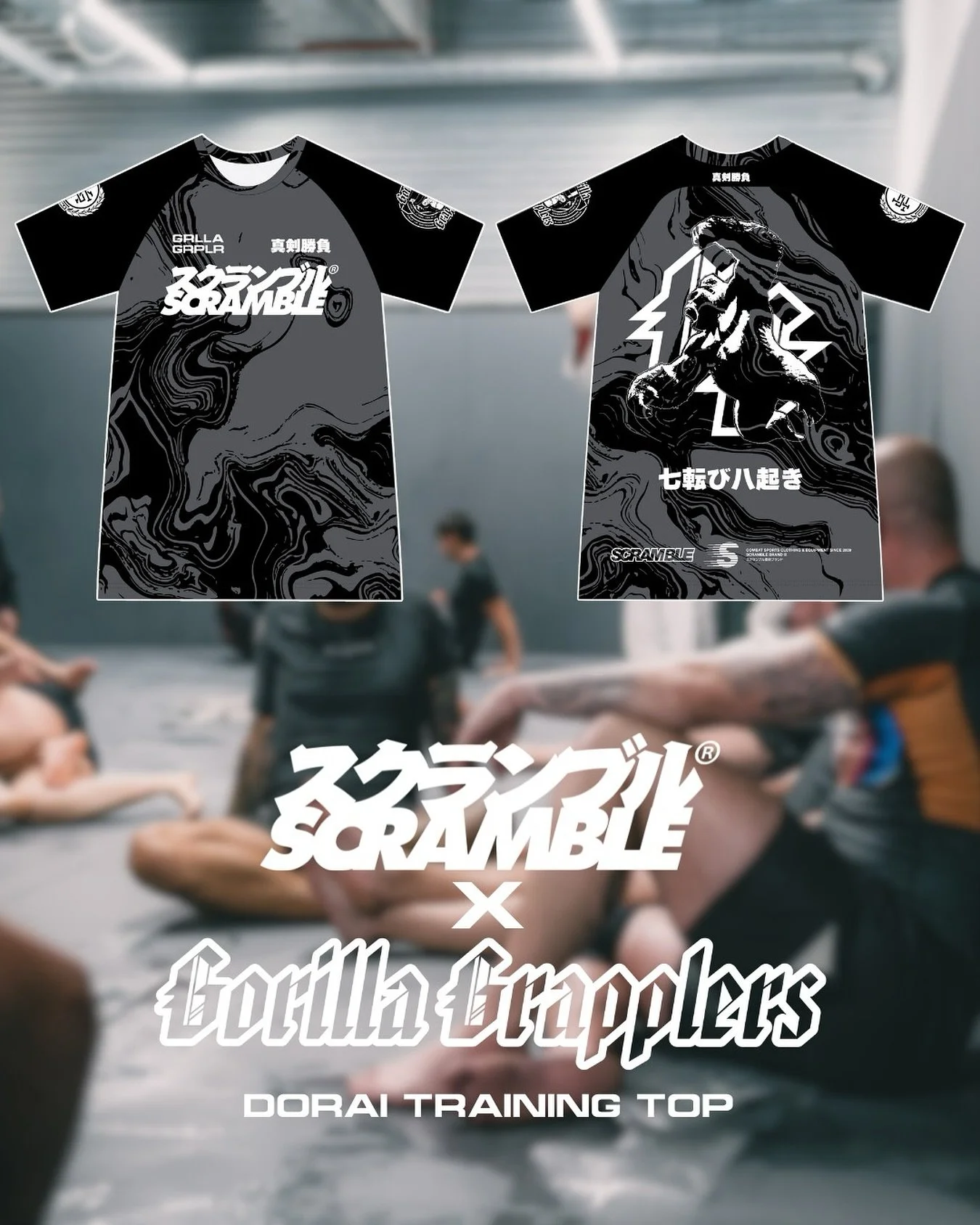 🔥 NEW DROP - Pre Order now Open 🔥

Scramble x Gorilla Grapplers DORAI Training Top
From the mats to the streets &ndash; rep the squad in style.

We&rsquo;ve teamed up with the legends at Scramble to bring you this Dorai Training Top &ndash; a slick