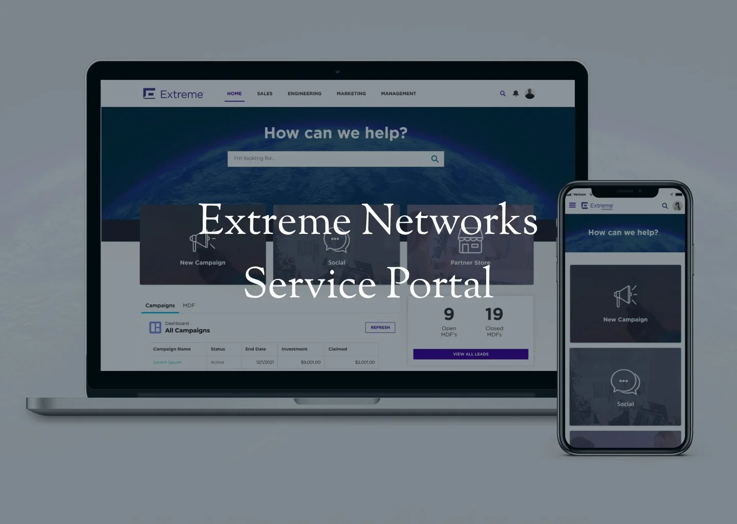 Extreme Networks - Service Portal