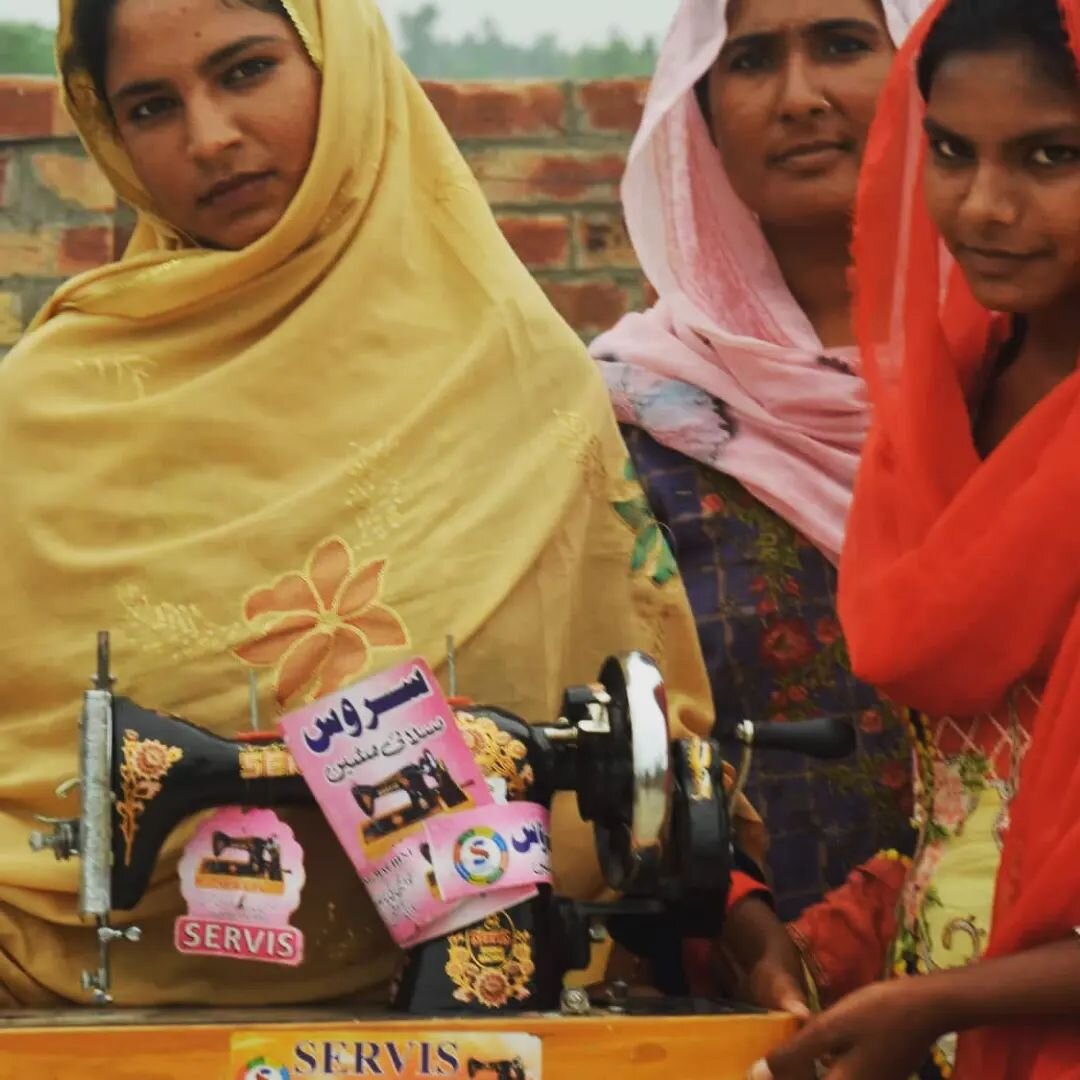 Meet the first &quot;graduates&quot; of our educational stitching center in Kasur!

Sewing is a safe, flexible, and accepted way for women to earn money in Pakistan. Women with stitching machines (as they are called) can sew from home while also cari