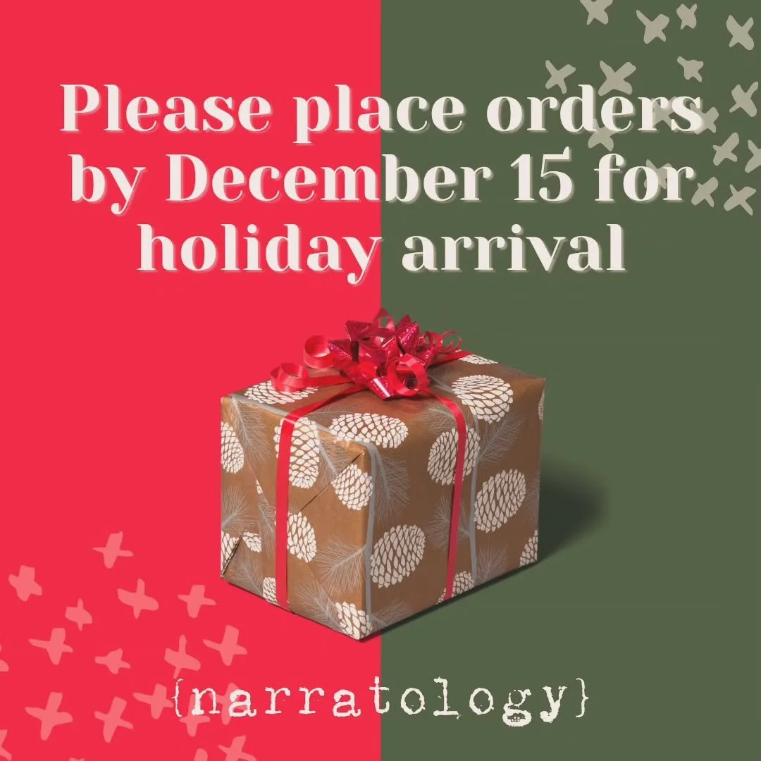 Last call for holiday arrival!

Please place orders by December 15 to make sure your gifts get to you on time.

#onlinesale #onlineshop #holidayshopping #fairtrade #ethicallymade #narratologygives #wegive100percent