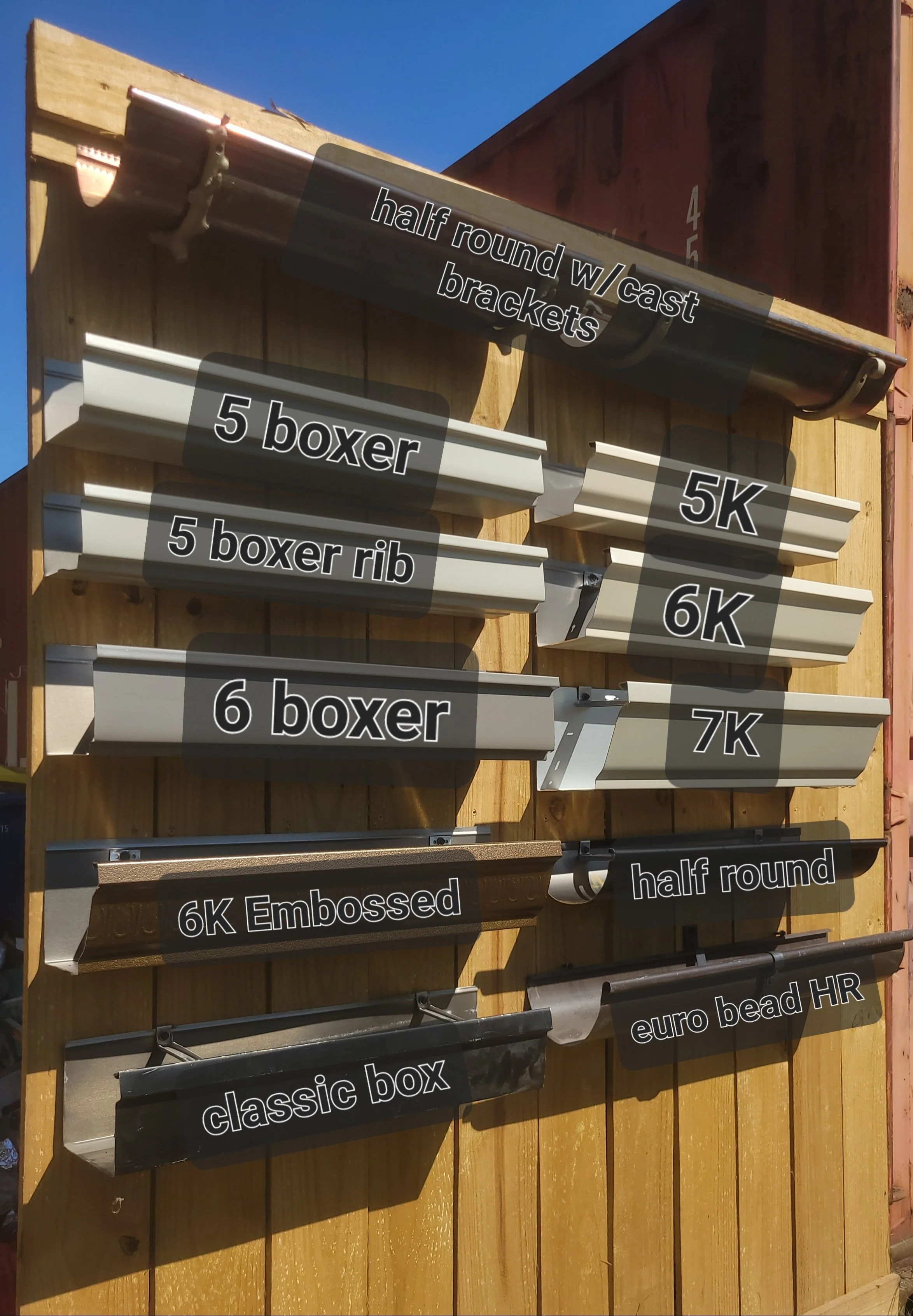 Our Various Seamless Profiles
