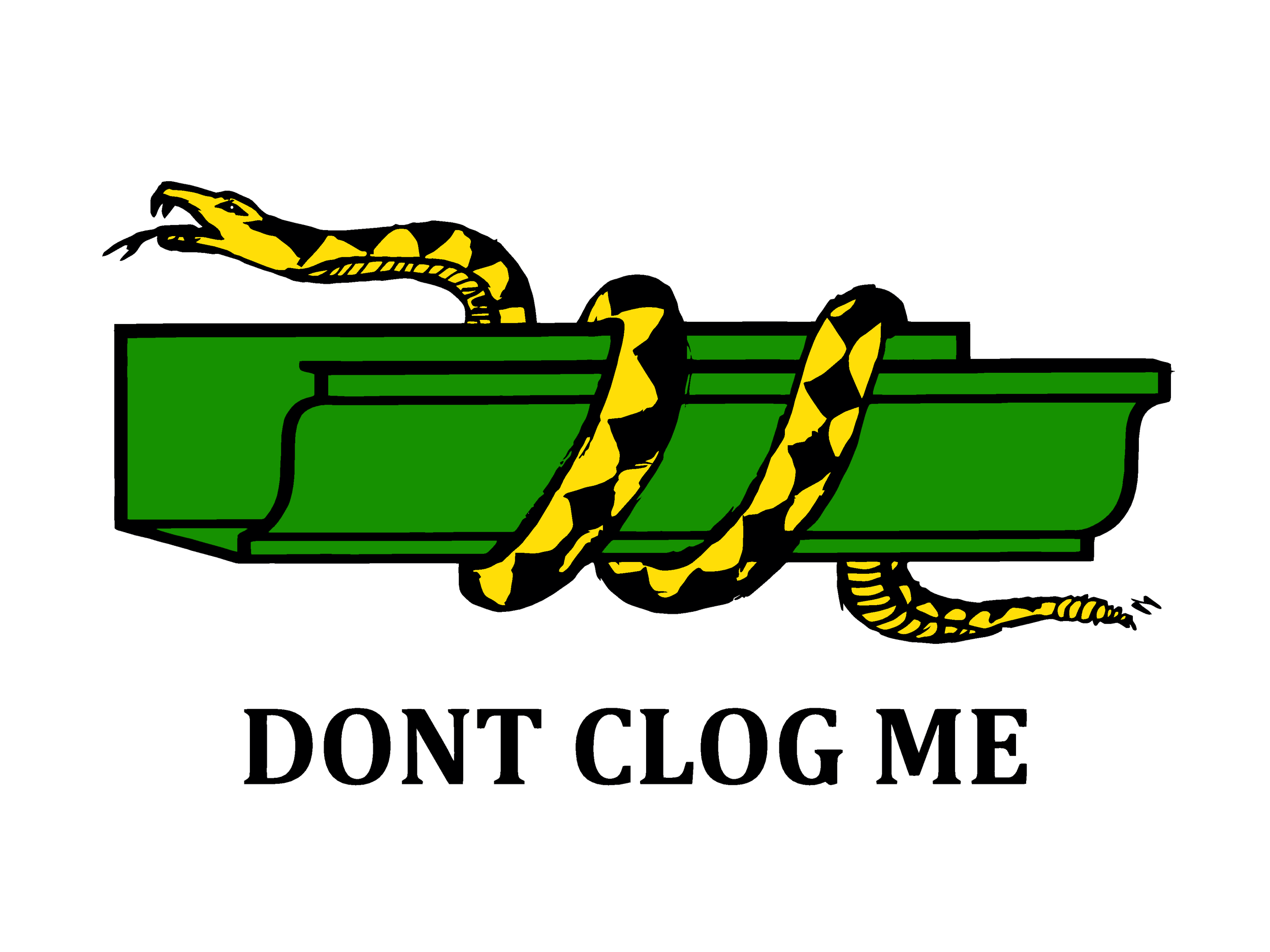 Don't Clog Me - Brand Logo of The Gutter Guy