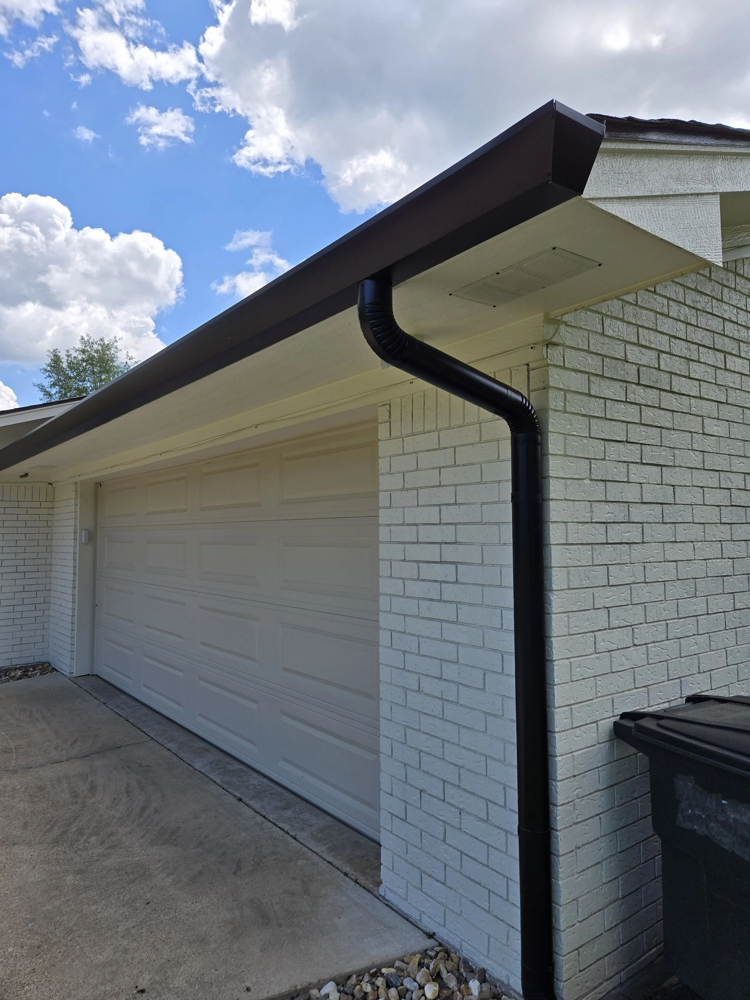 Straight Face Gutters