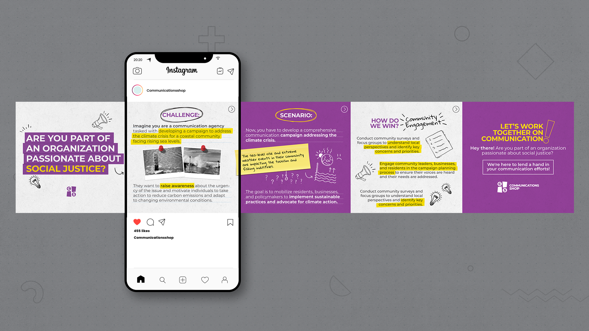 Example carrousel post